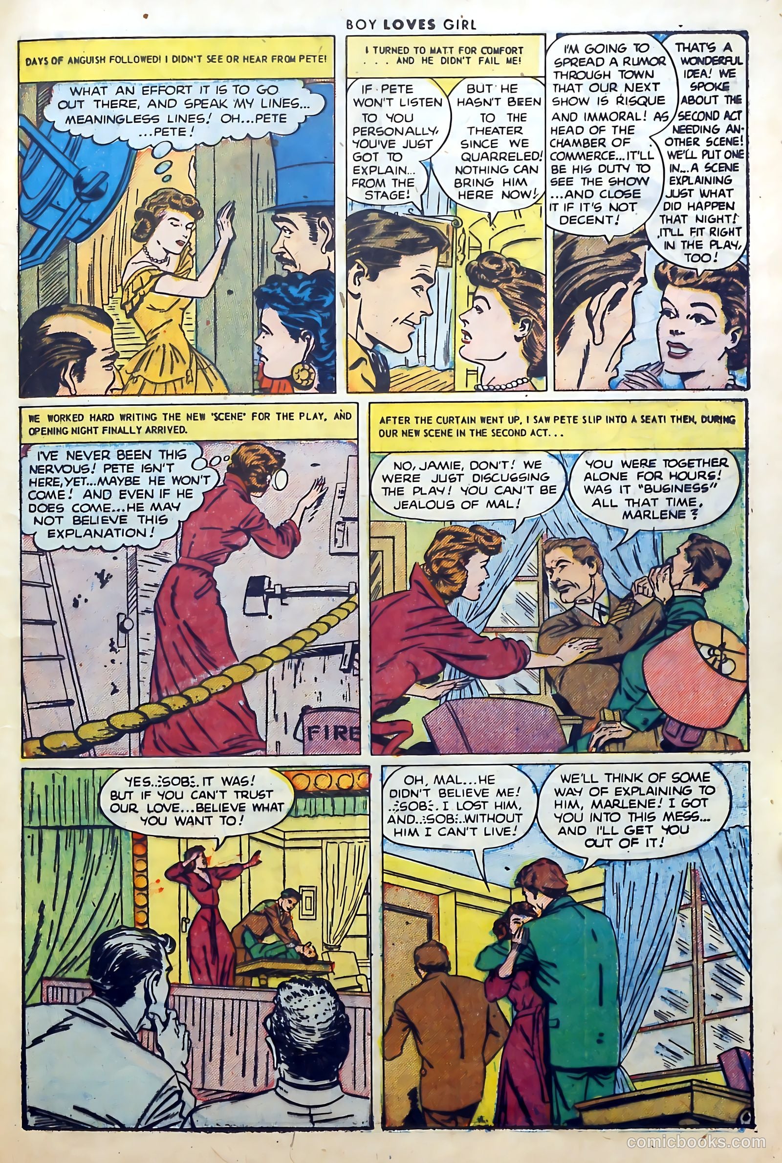 Boy Loves Girl #38 (1953) — page 25 of 36
