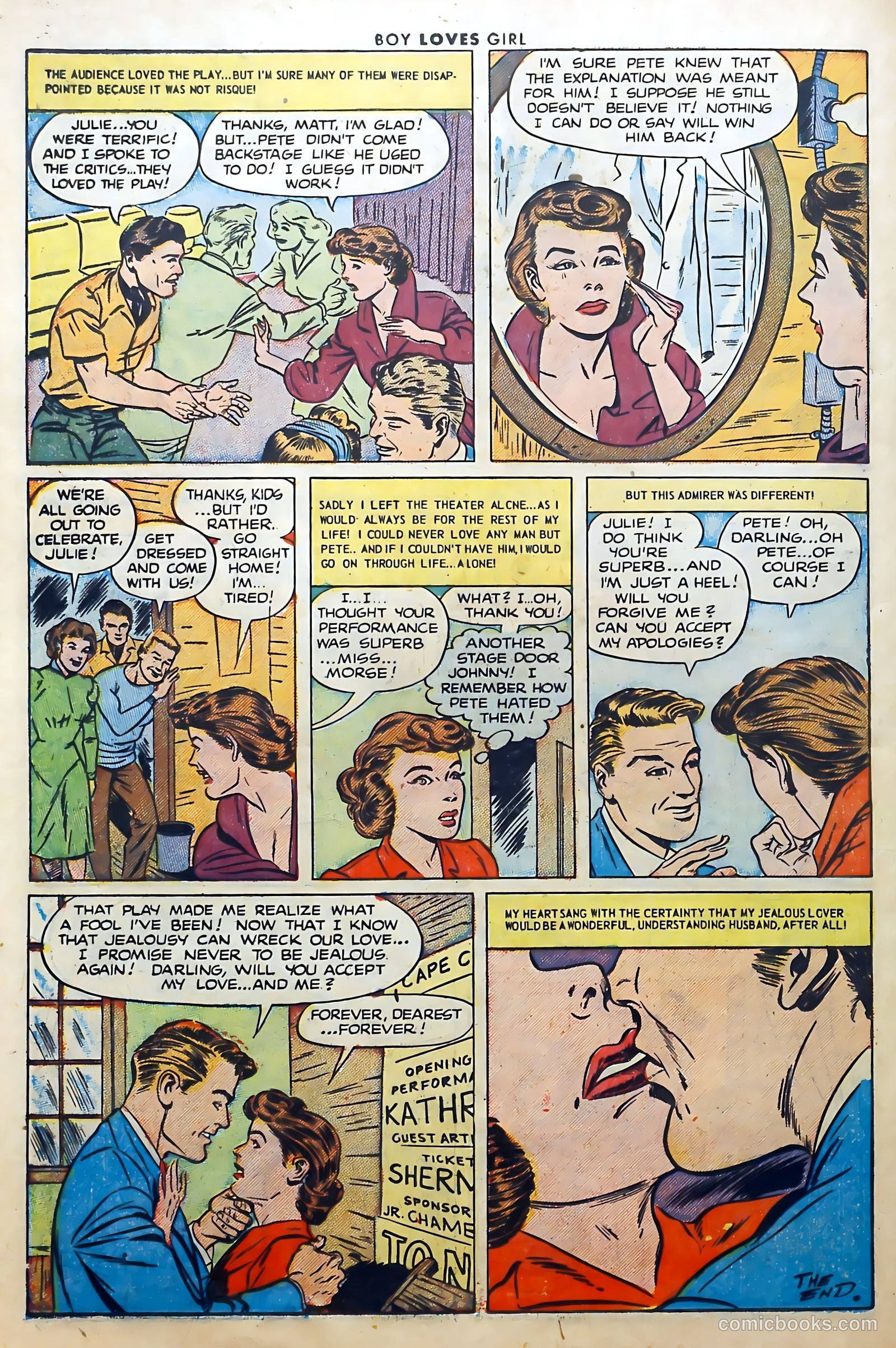 Boy Loves Girl #38 (1953) — page 26 of 36