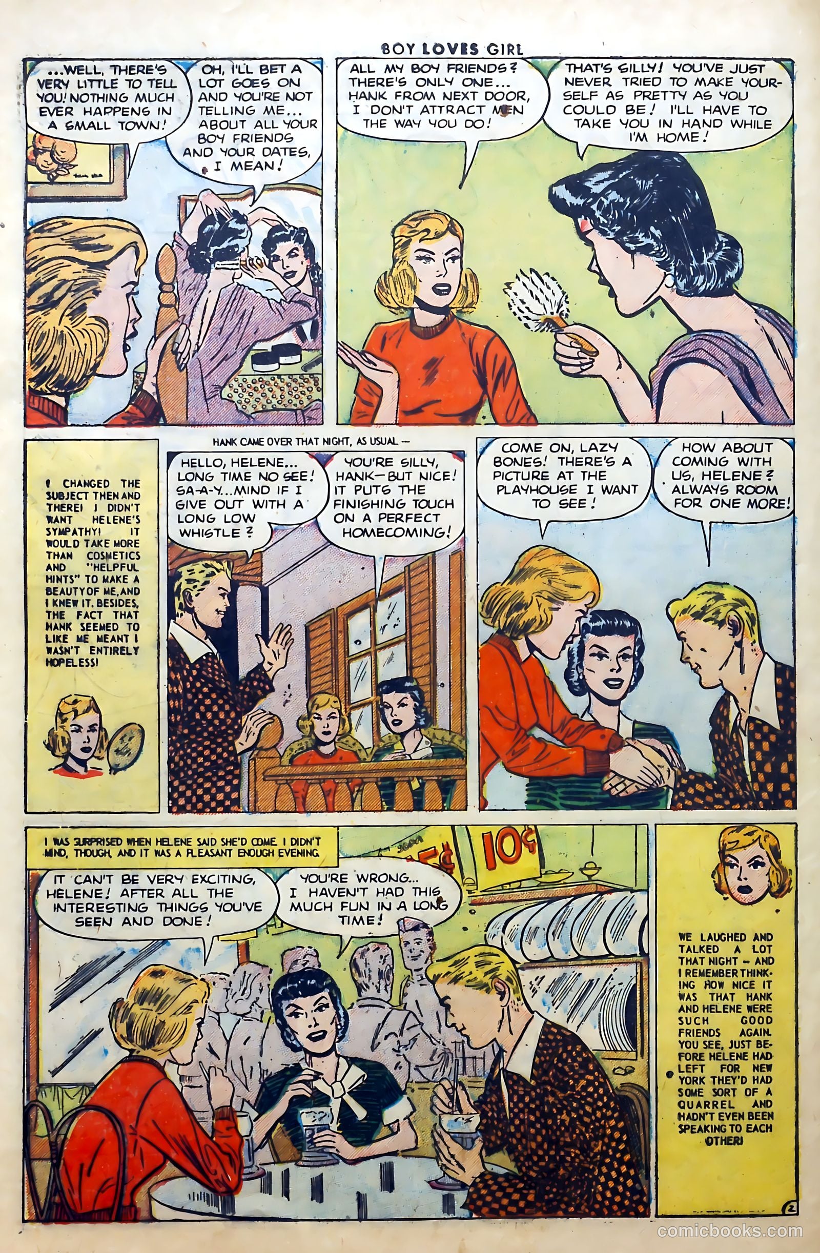 Boy Loves Girl #38 (1953) — page 28 of 36