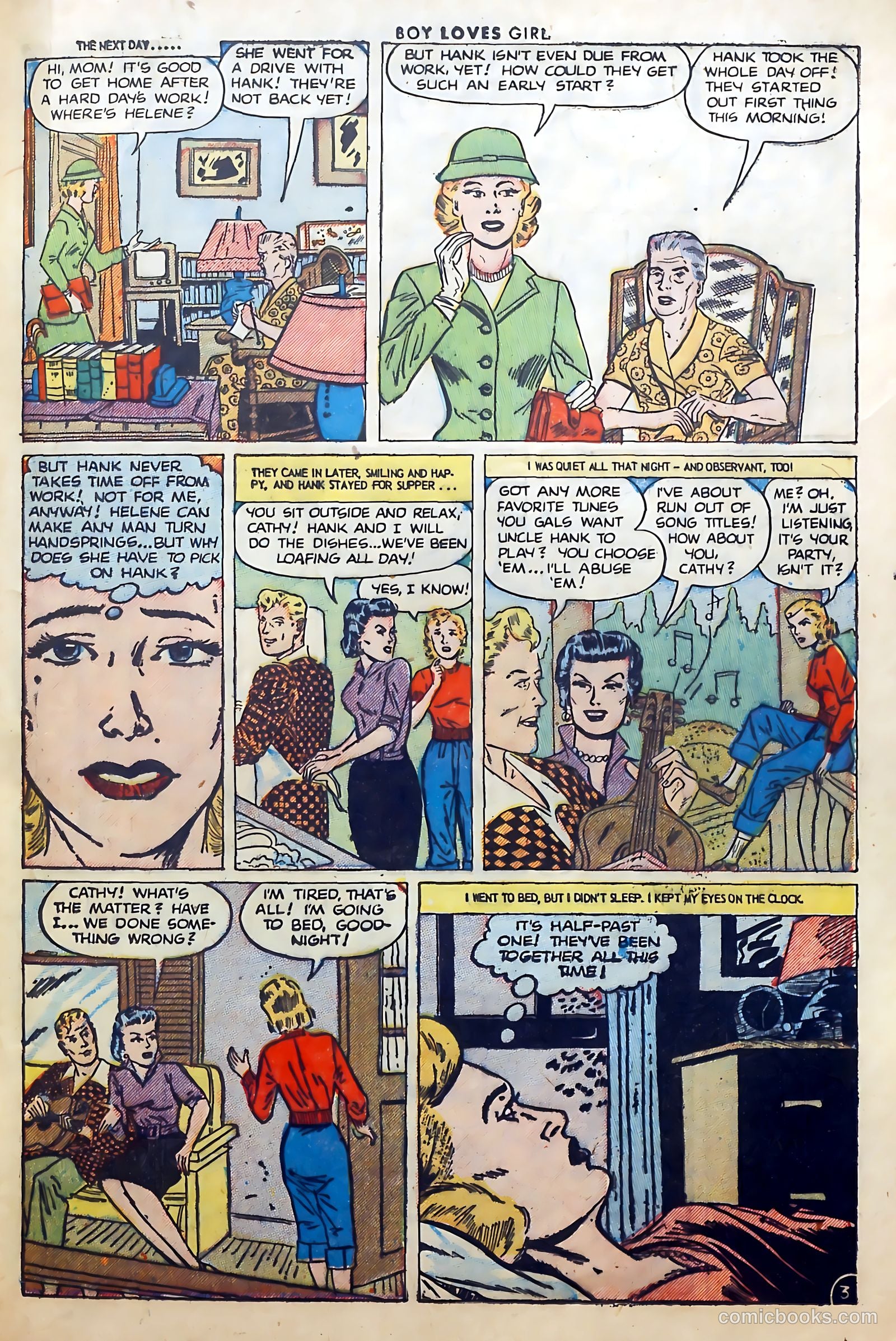 Boy Loves Girl #38 (1953) — page 29 of 36