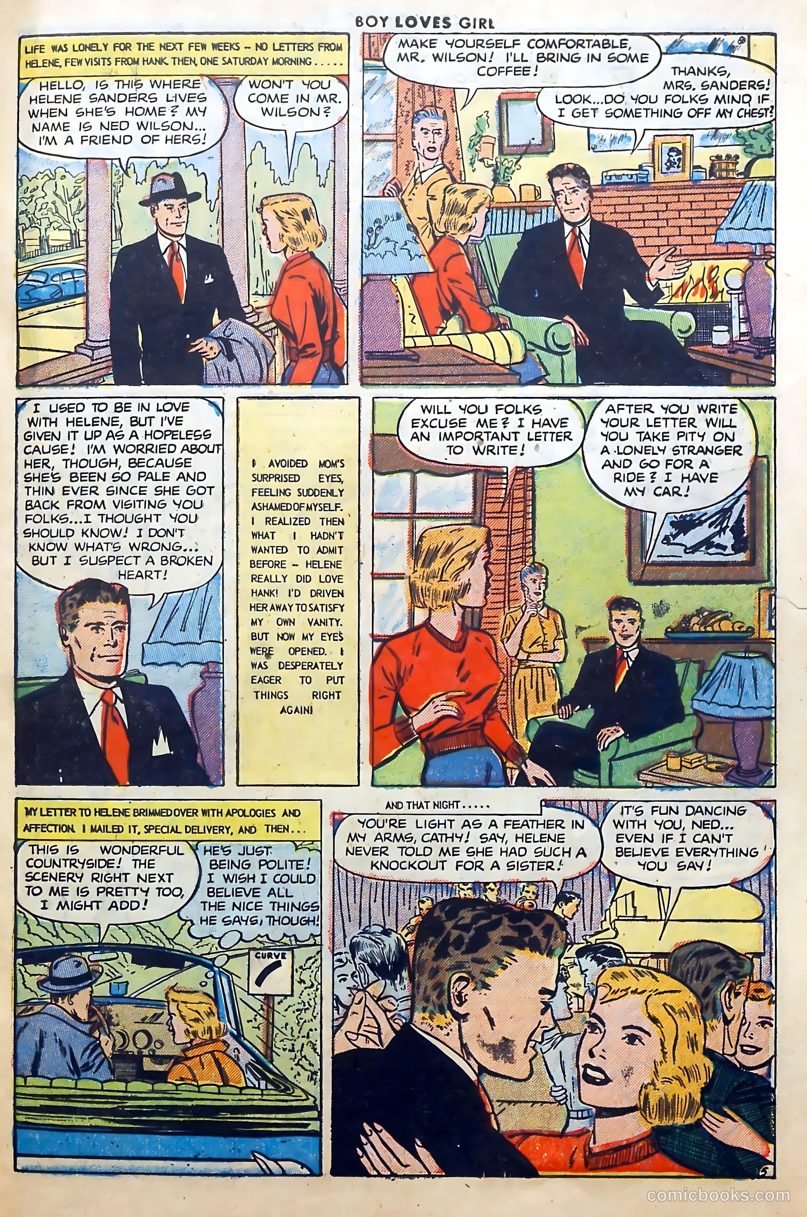 Boy Loves Girl #38 (1953) — page 31 of 36
