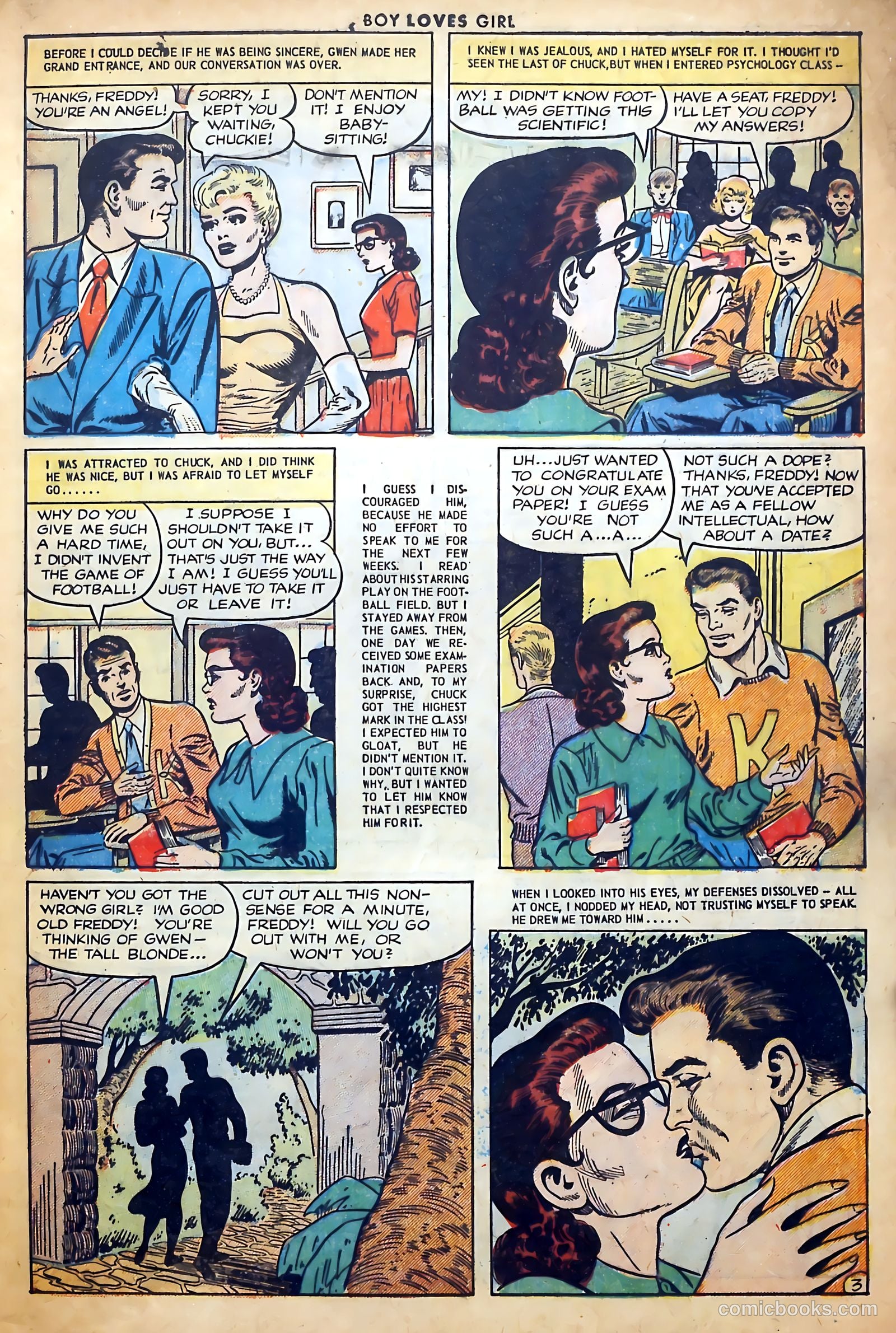 Boy Loves Girl #39 (1953) — page 5 of 36