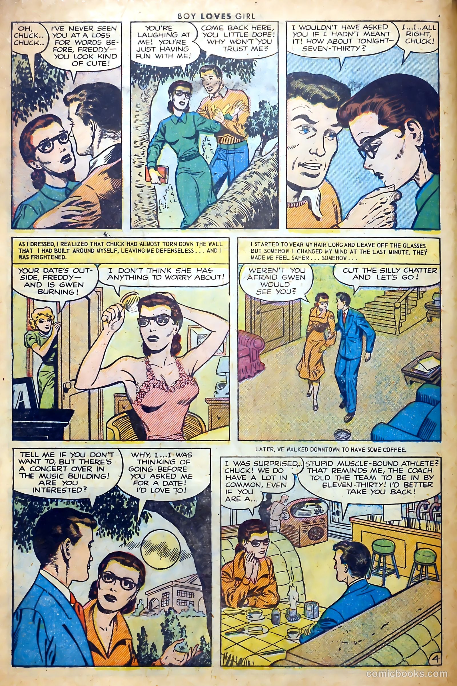 Boy Loves Girl #39 (1953) — page 6 of 36
