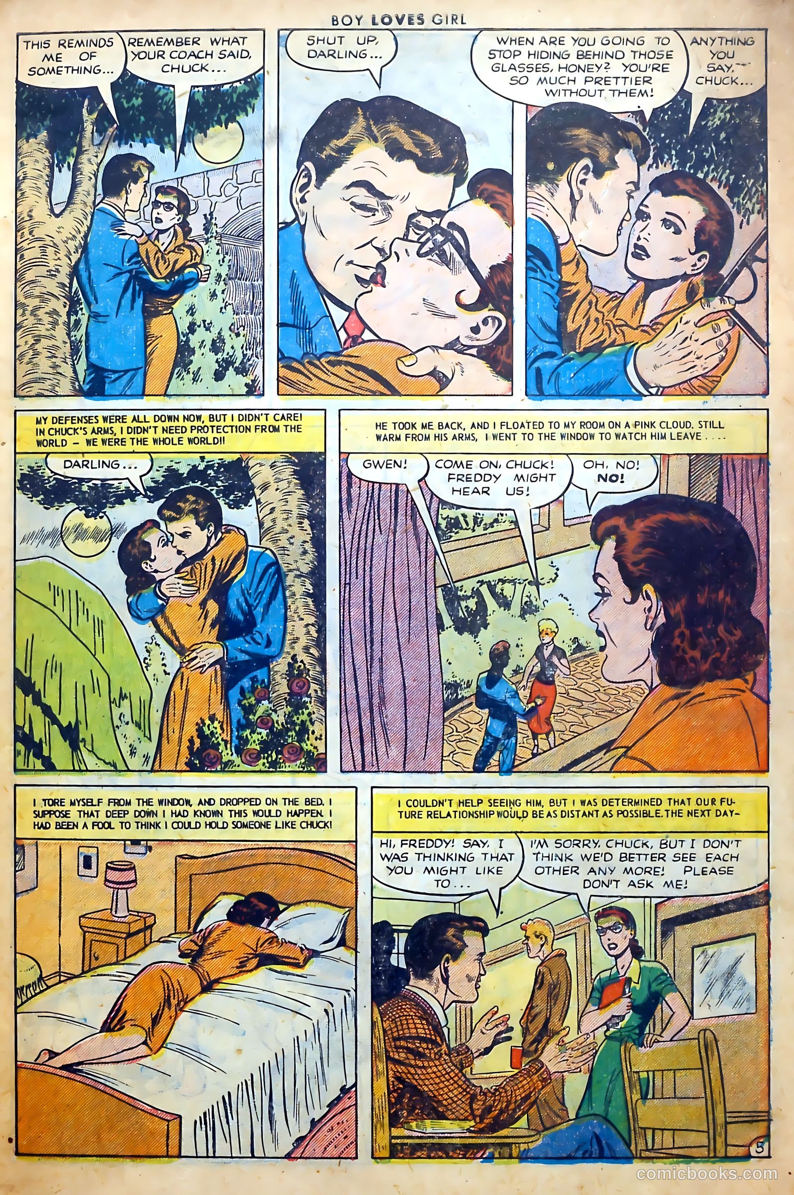 Boy Loves Girl #39 (1953) — page 7 of 36
