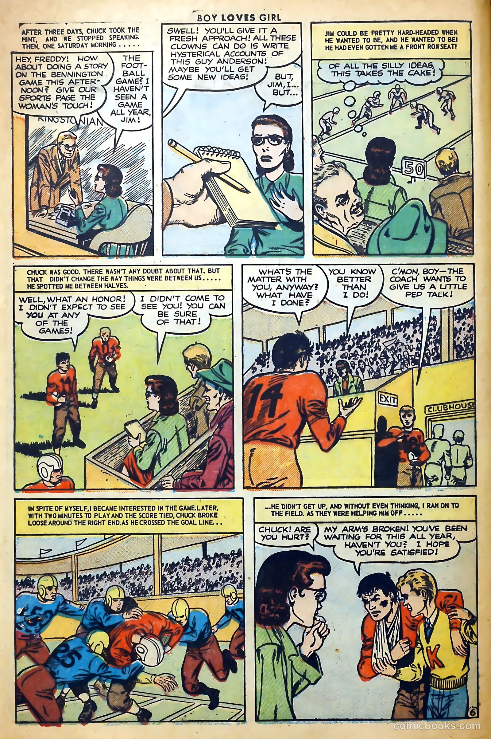 Boy Loves Girl #39 (1953) — page 8 of 36
