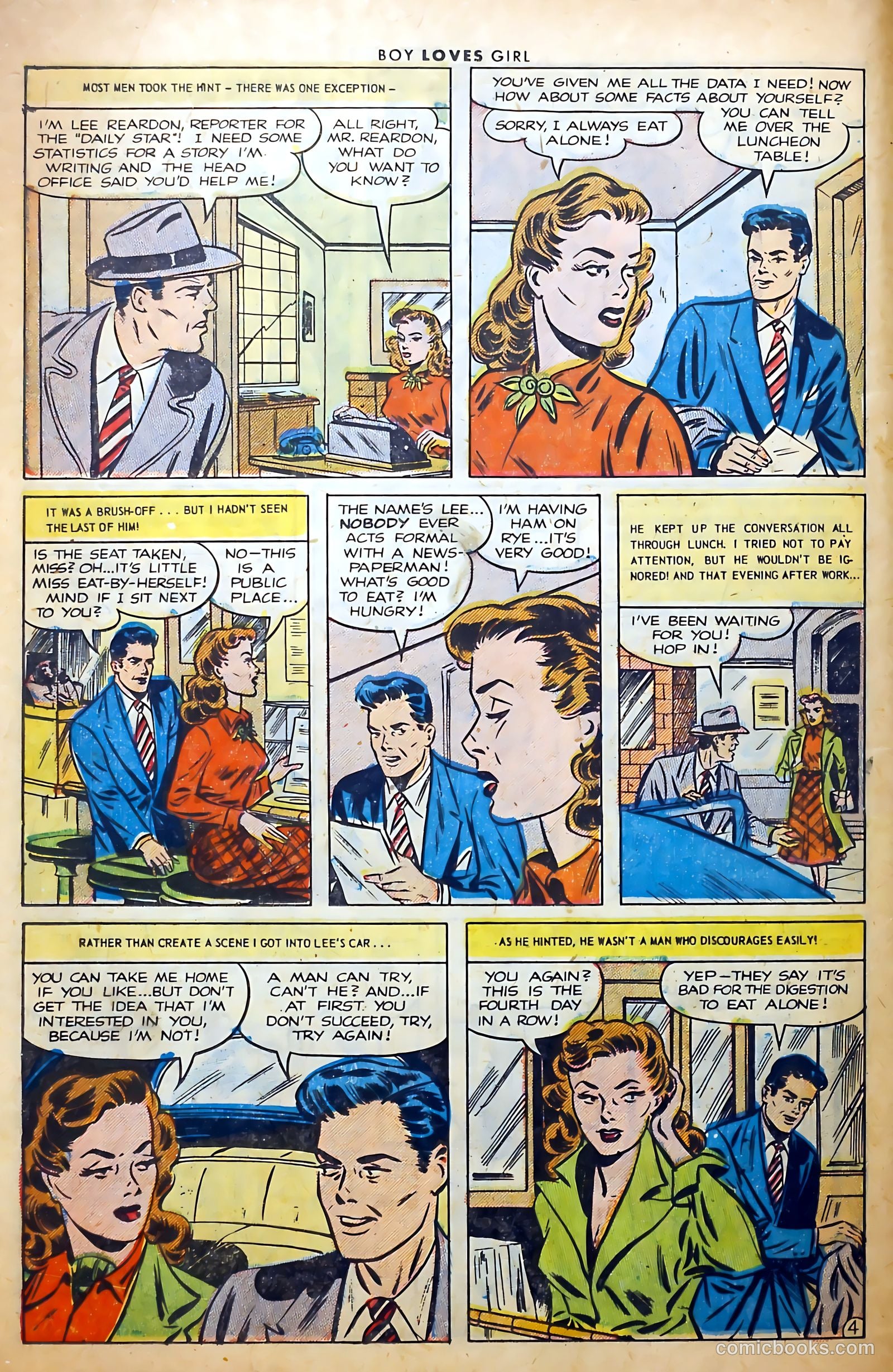 Boy Loves Girl #39 (1953) — page 14 of 36