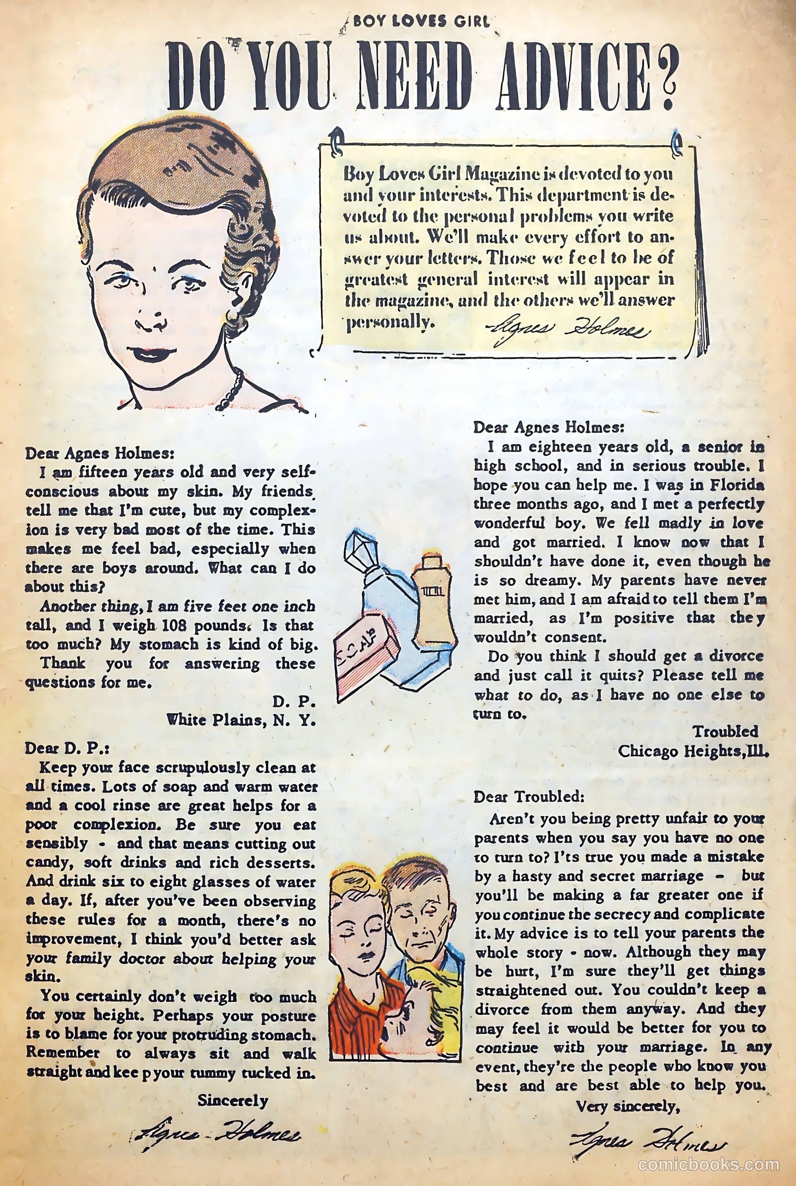Boy Loves Girl #39 (1953) — page 17 of 36