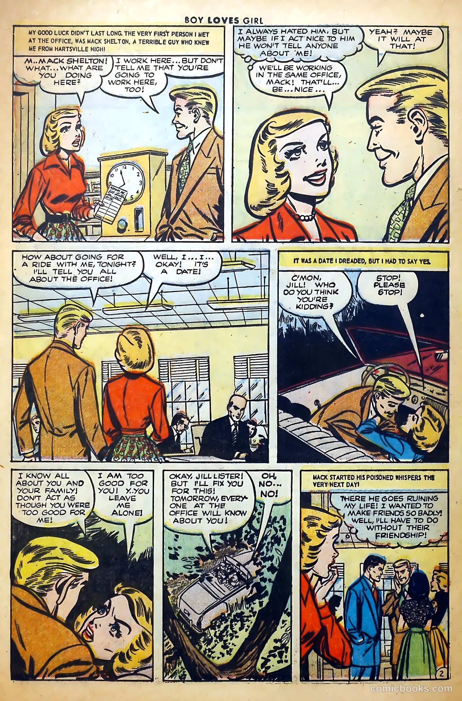 Boy Loves Girl #39 (1953) — page 20 of 36