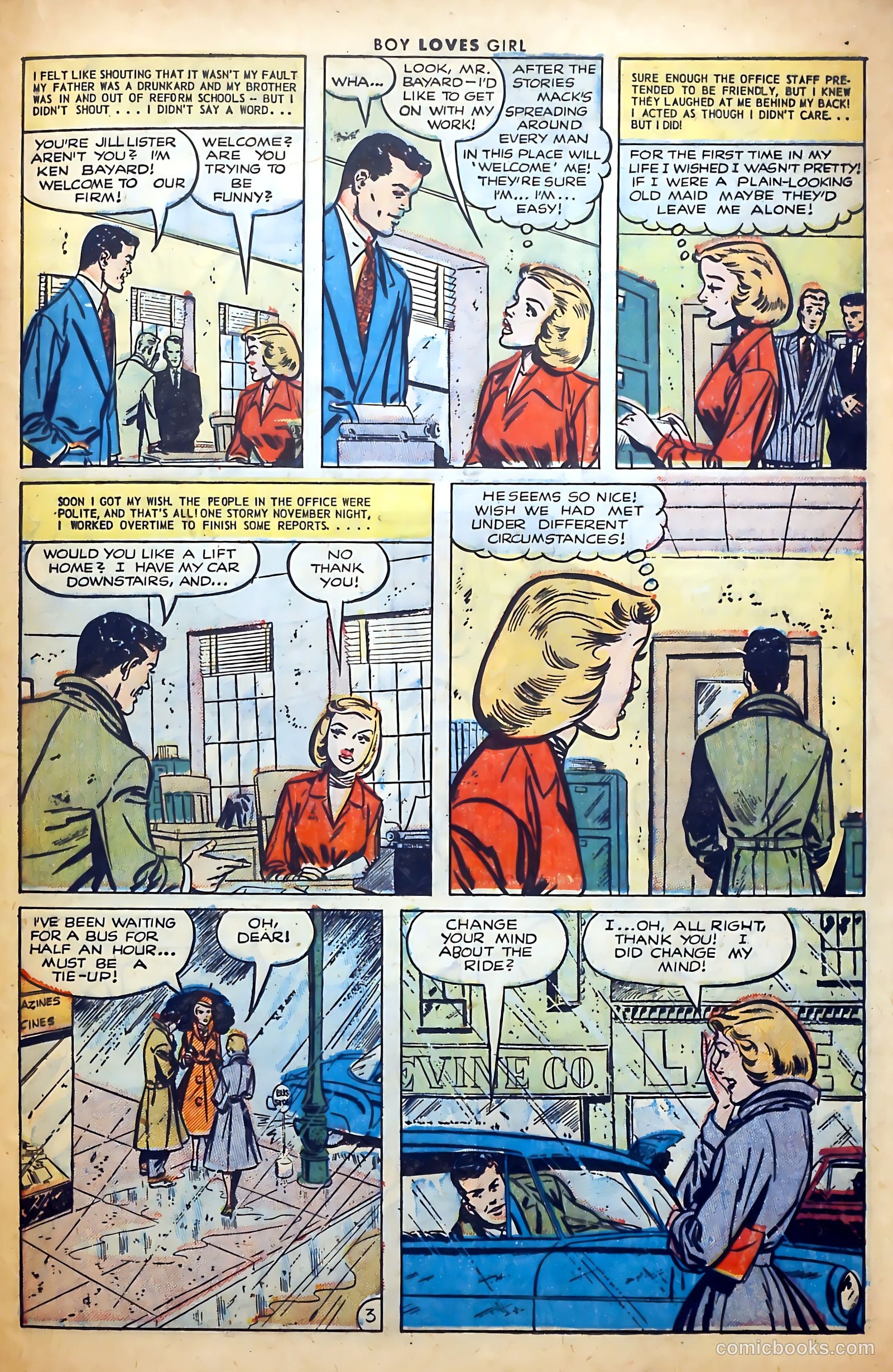 Boy Loves Girl #39 (1953) — page 21 of 36