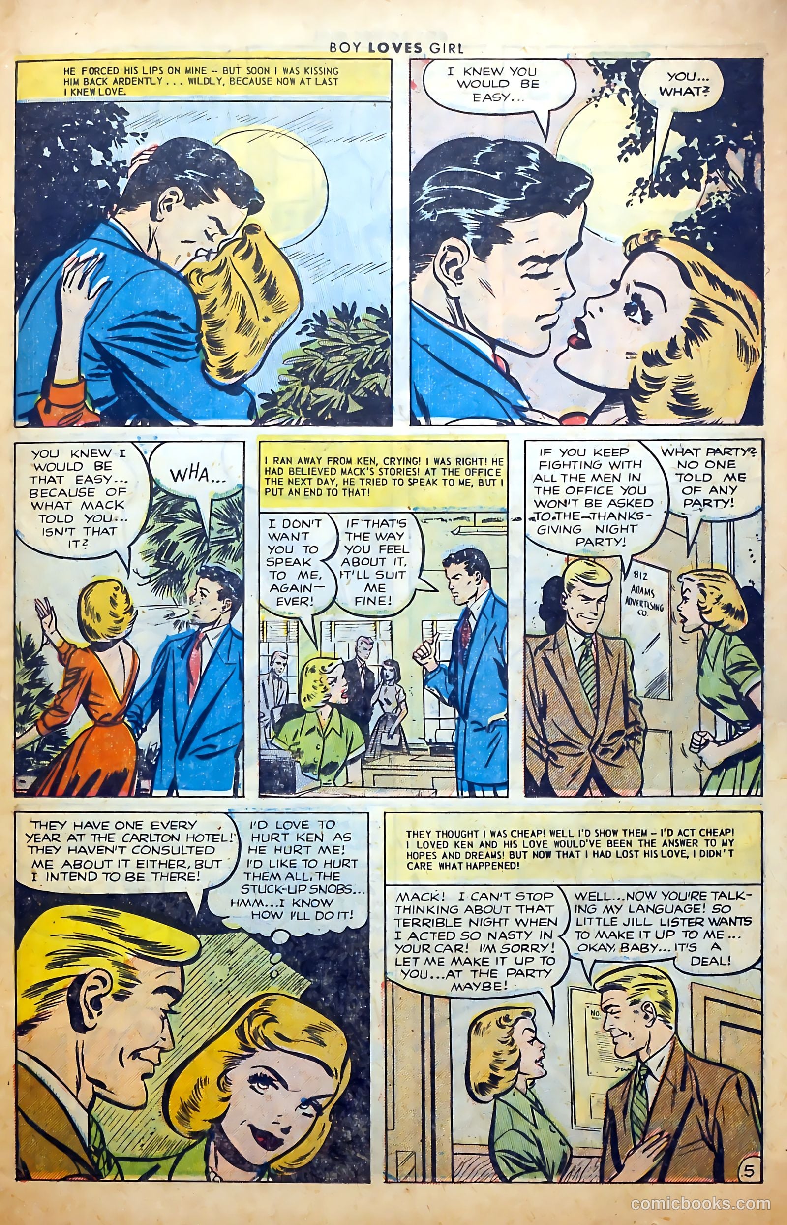 Boy Loves Girl #39 (1953) — page 23 of 36