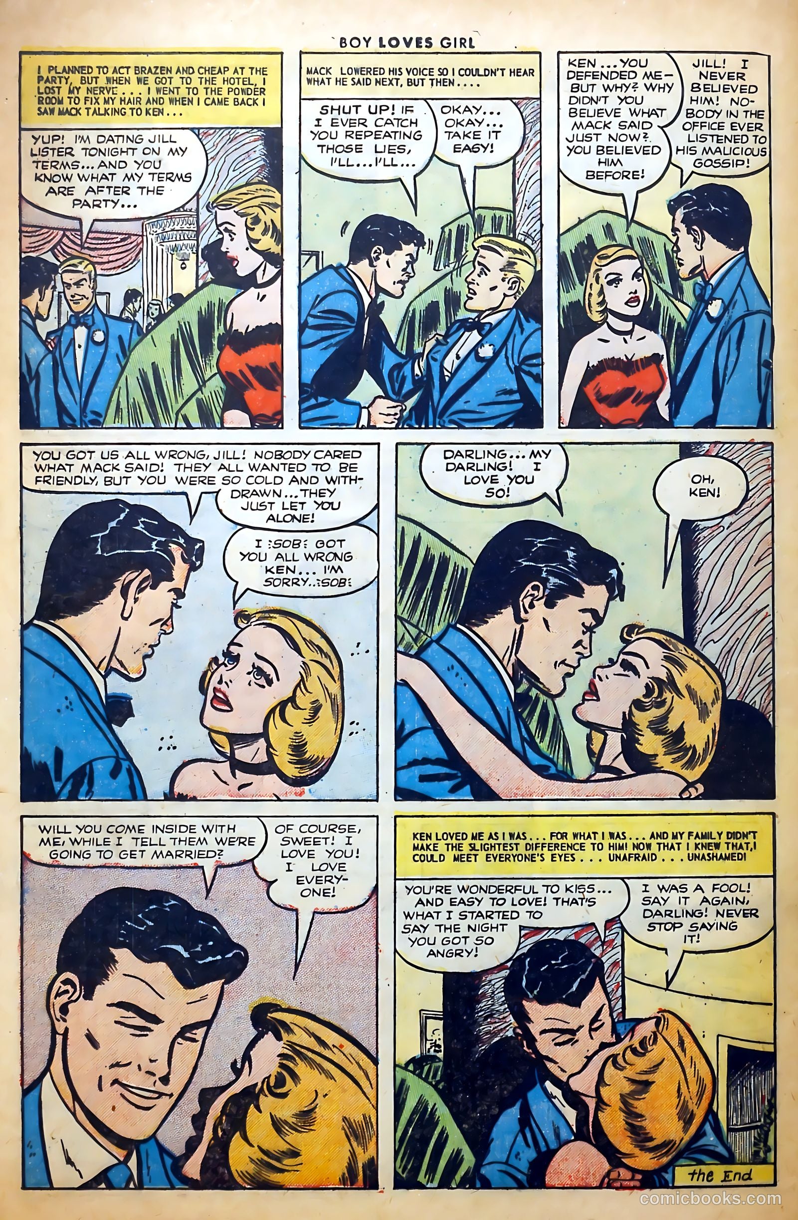Boy Loves Girl #39 (1953) — page 24 of 36