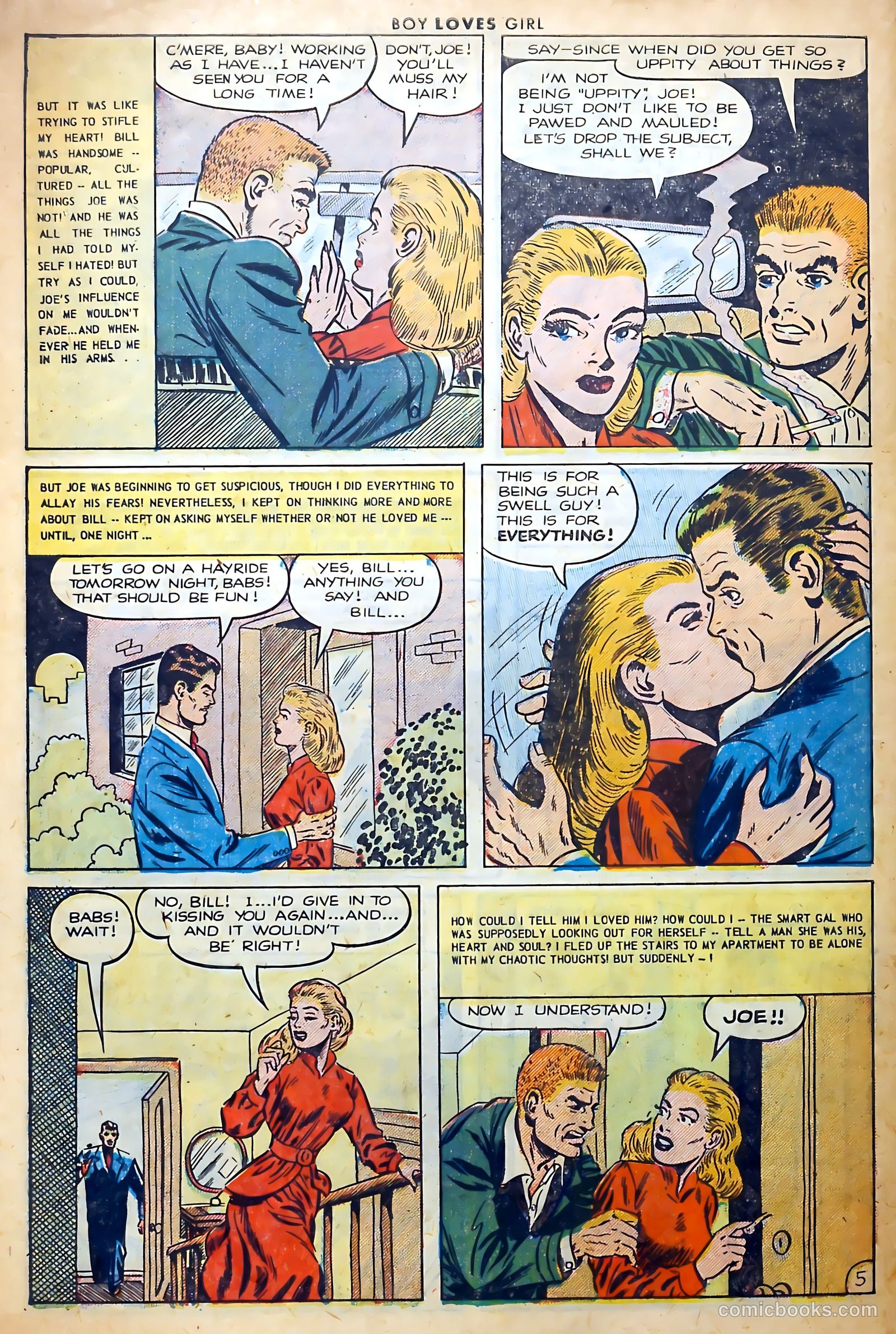 Boy Loves Girl #39 (1953) — page 30 of 36