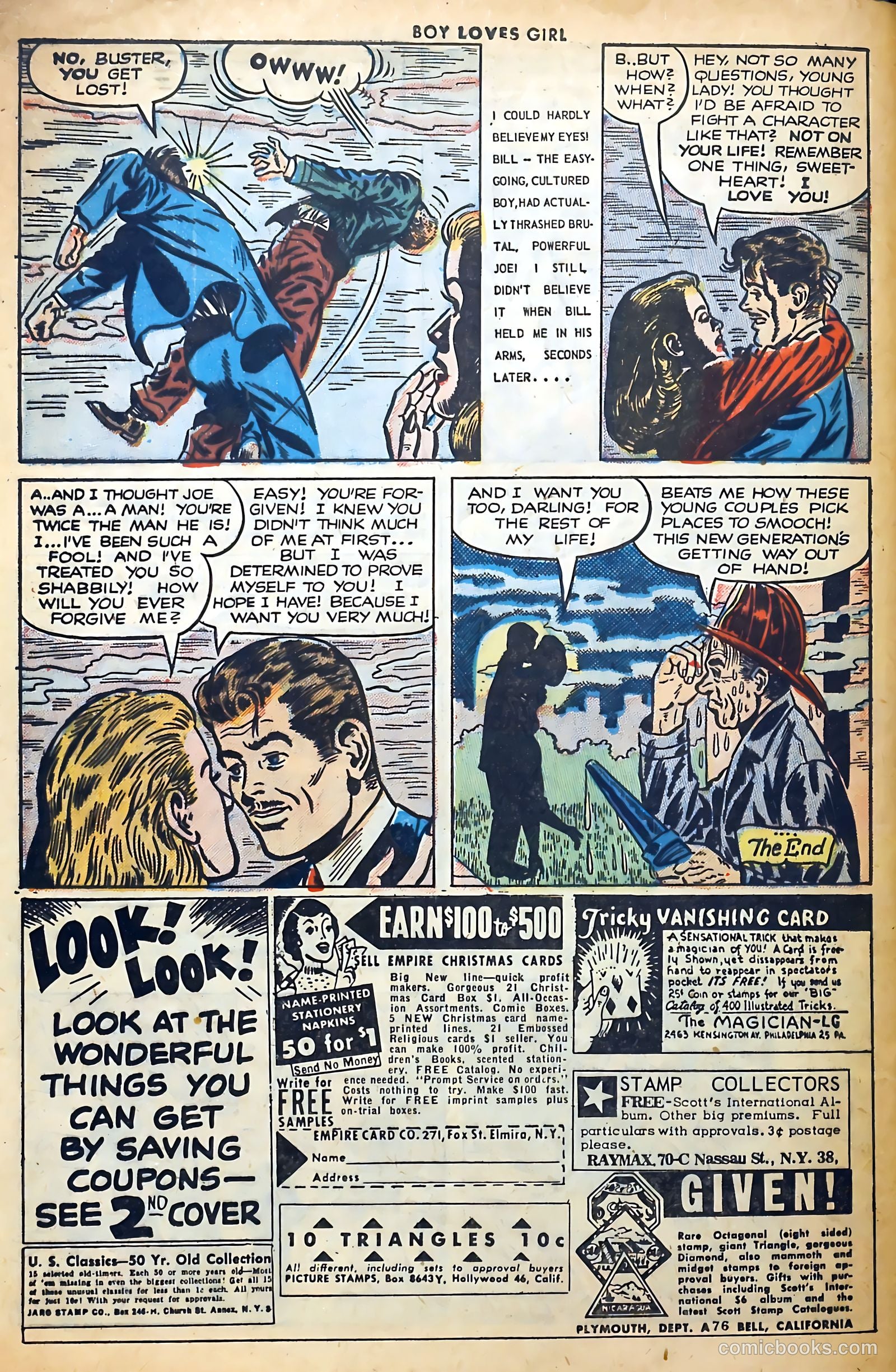 Boy Loves Girl #39 (1953) — page 32 of 36