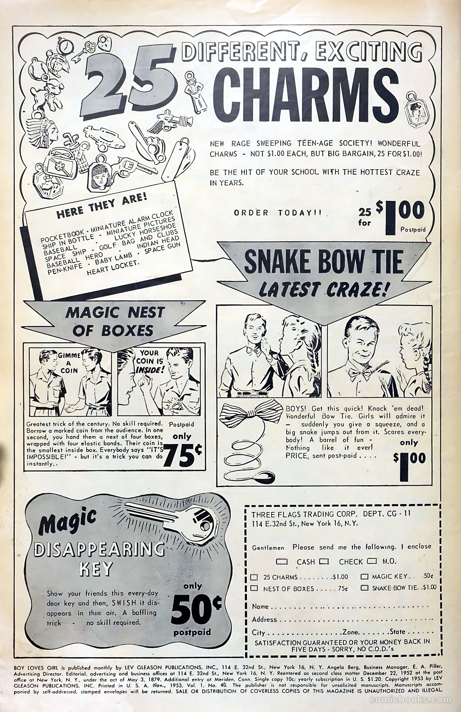 Boy Loves Girl #40 (1953) — page 2 of 36