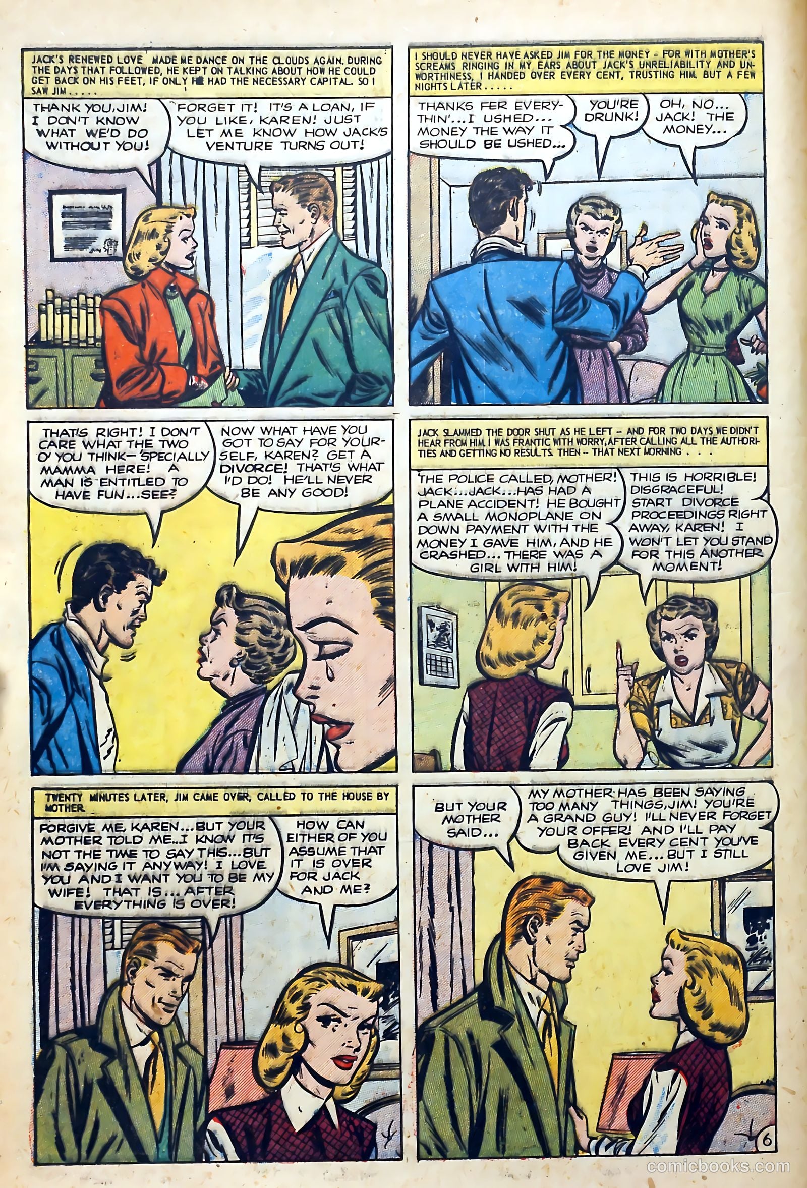 Boy Loves Girl #40 (1953) — page 8 of 36
