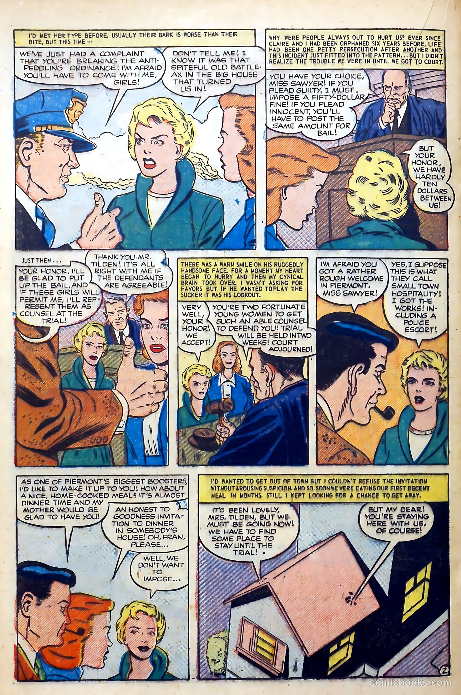 Boy Loves Girl #40 (1953) — page 20 of 36