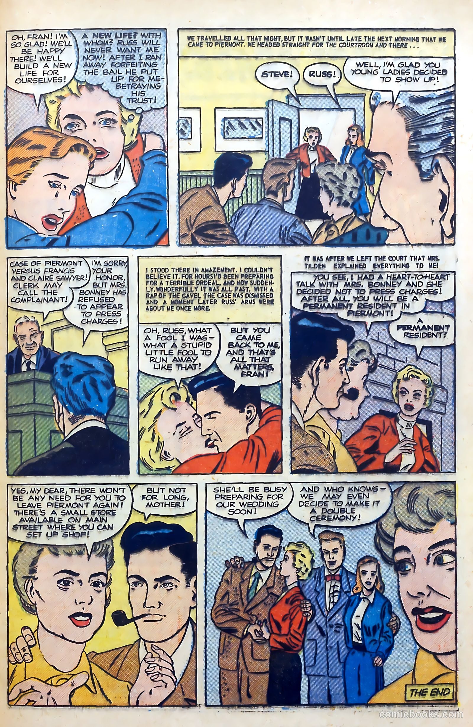 Boy Loves Girl #40 (1953) — page 25 of 36