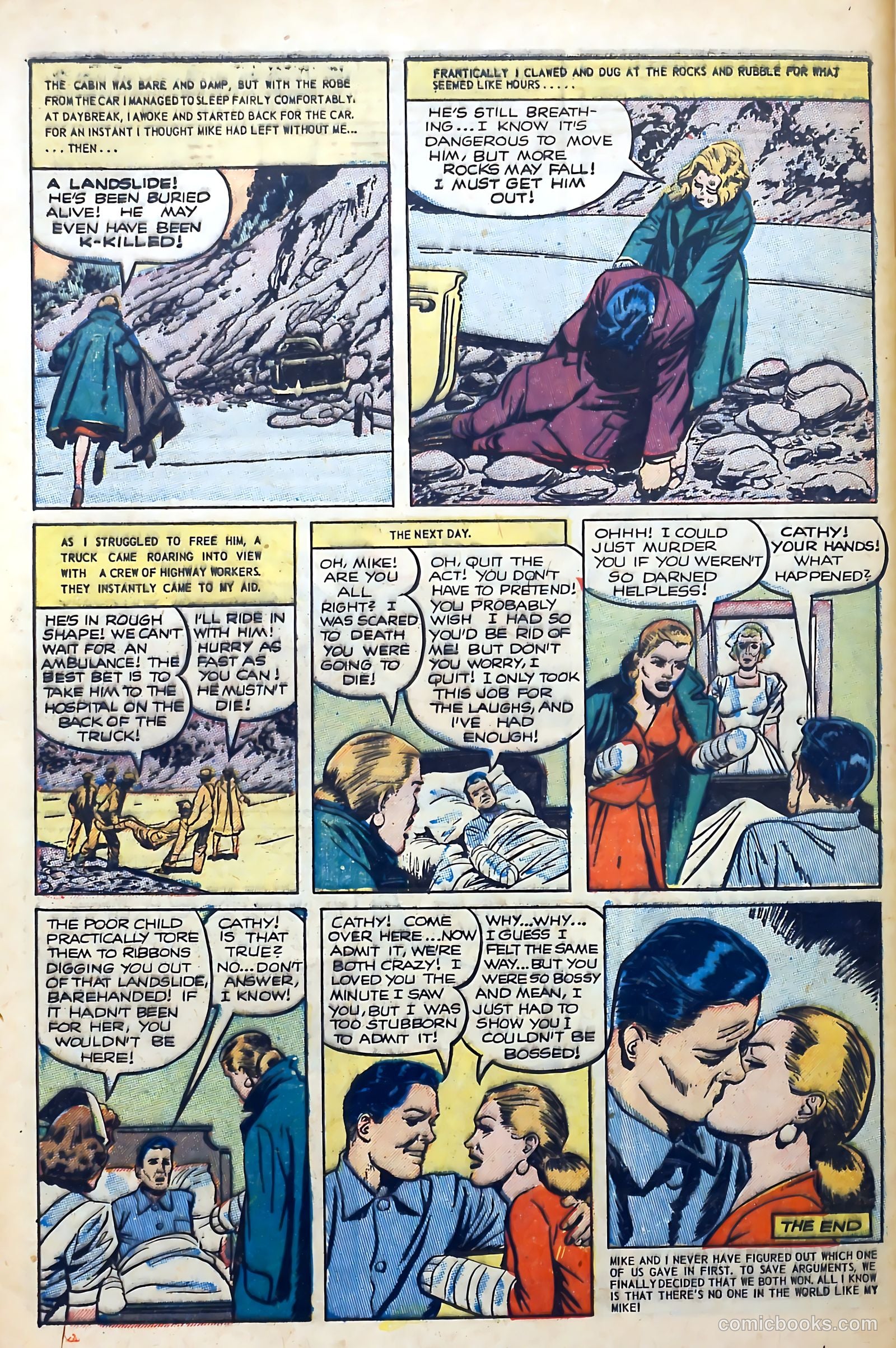 Boy Loves Girl #40 (1953) — page 32 of 36