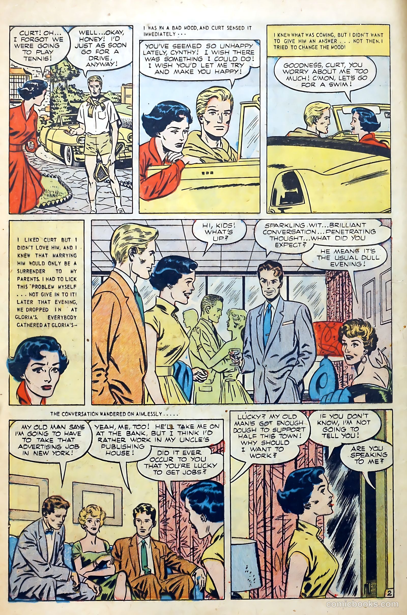 Boy Loves Girl #41 (1953) — page 12 of 37