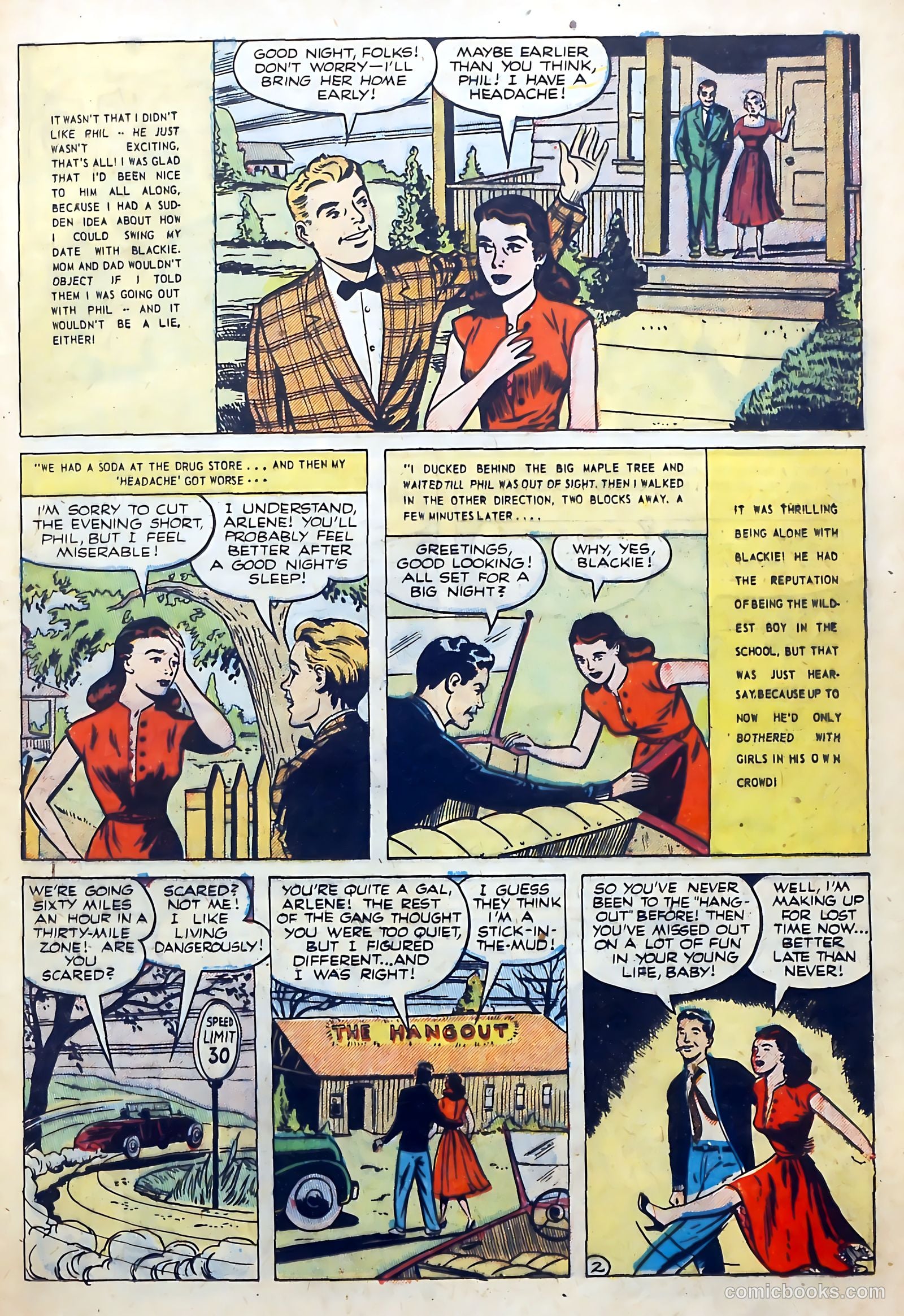 Boy Loves Girl #41 (1953) — page 21 of 37