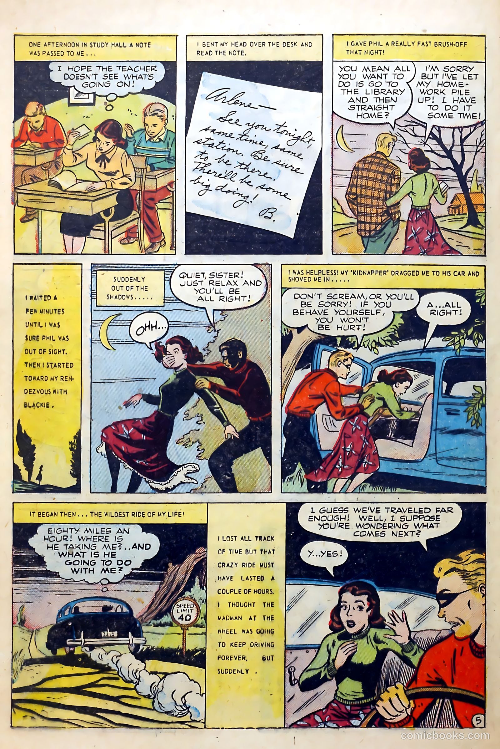 Boy Loves Girl #41 (1953) — page 24 of 37