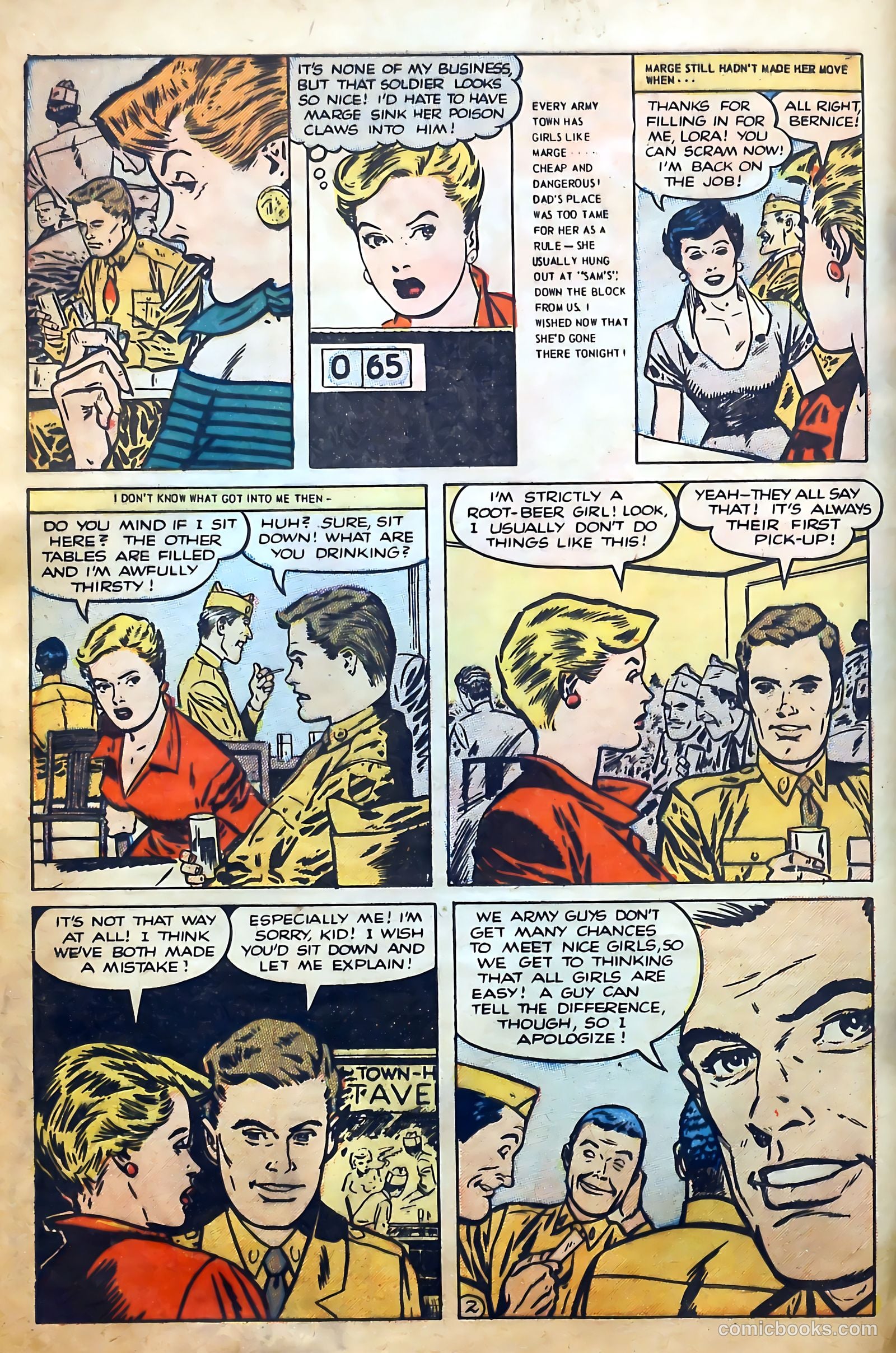Boy Loves Girl #42 (1954) — page 4 of 37