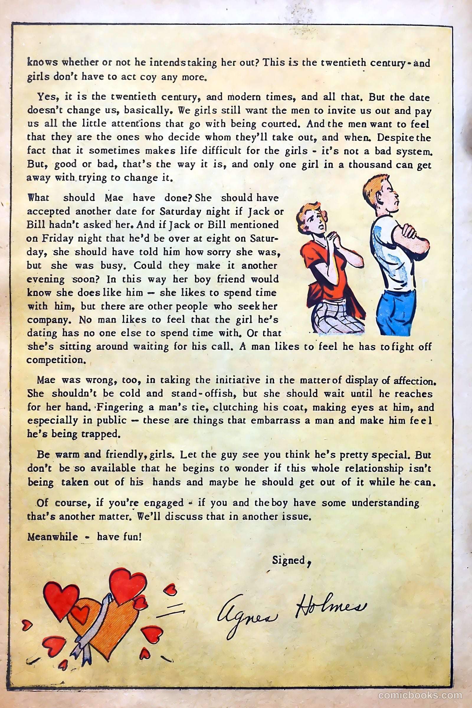 Boy Loves Girl #42 (1954) — page 18 of 37