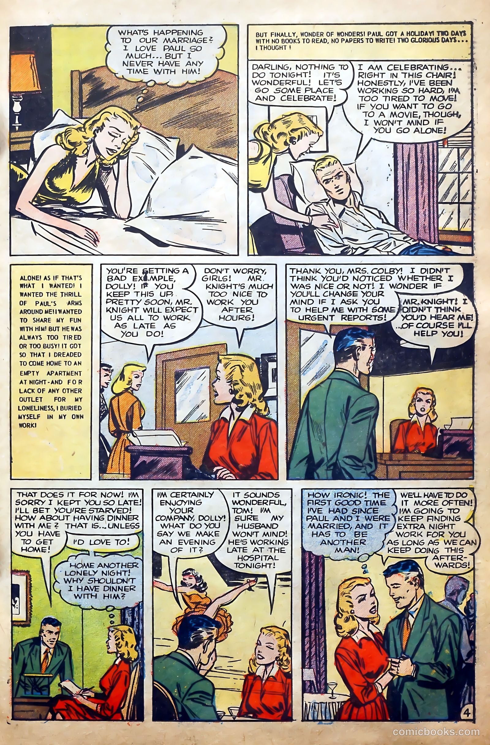 Boy Loves Girl #42 (1954) — page 23 of 37