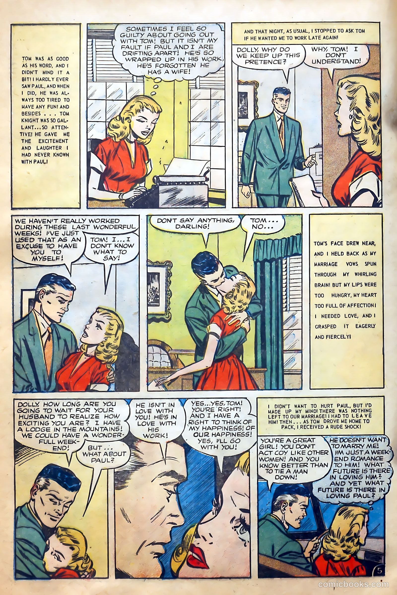 Boy Loves Girl #42 (1954) — page 24 of 37