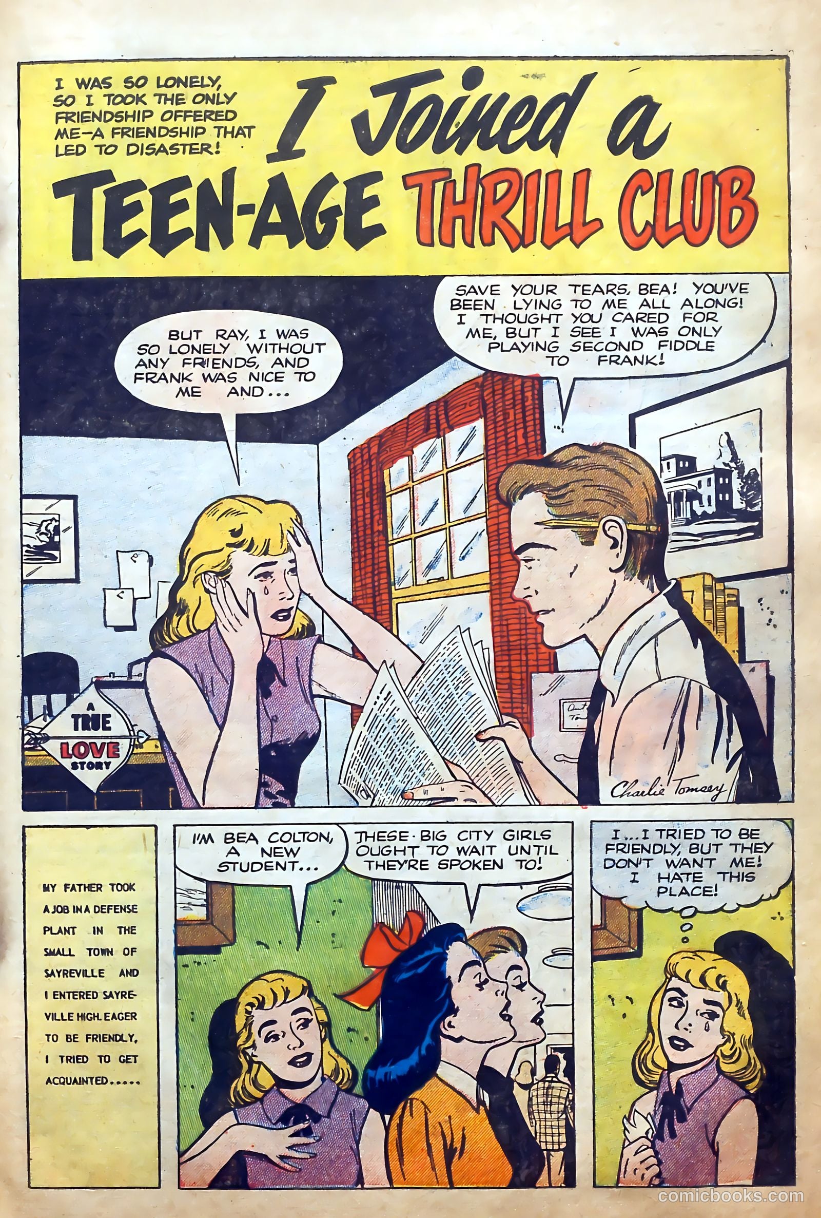 Boy Loves Girl #42 (1954) — page 27 of 37