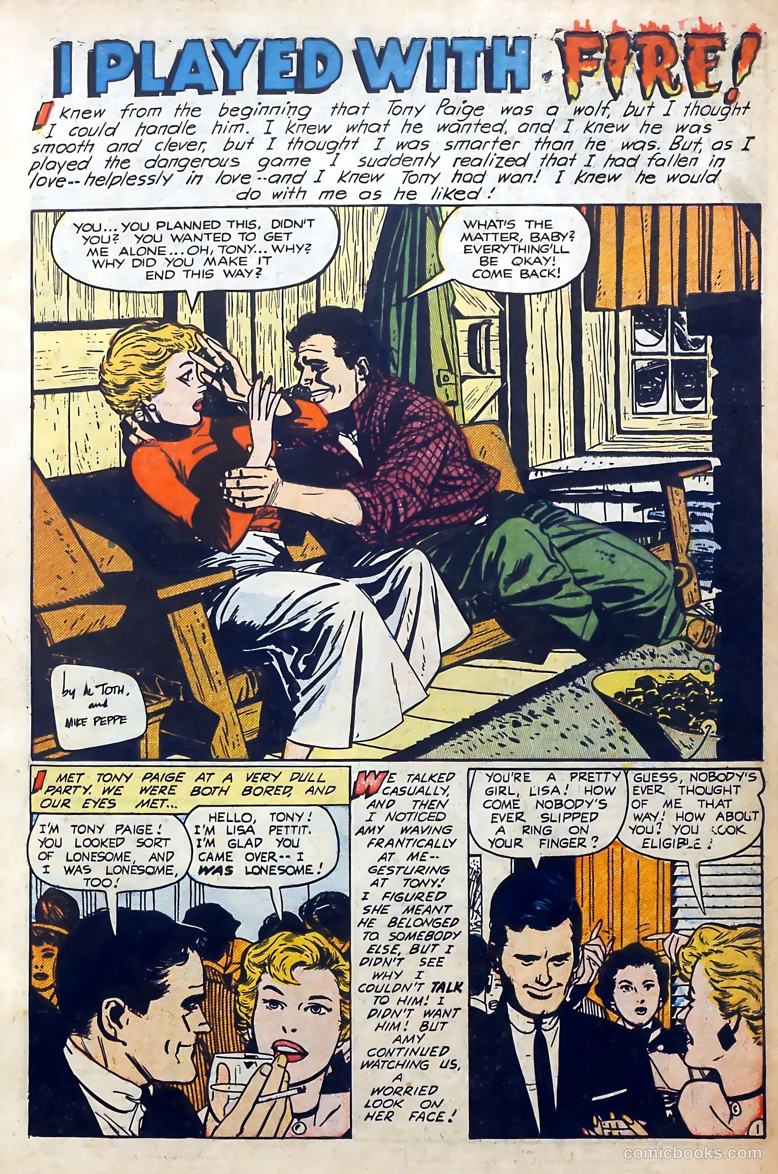 Boy Loves Girl #43 (1954) — page 3 of 37