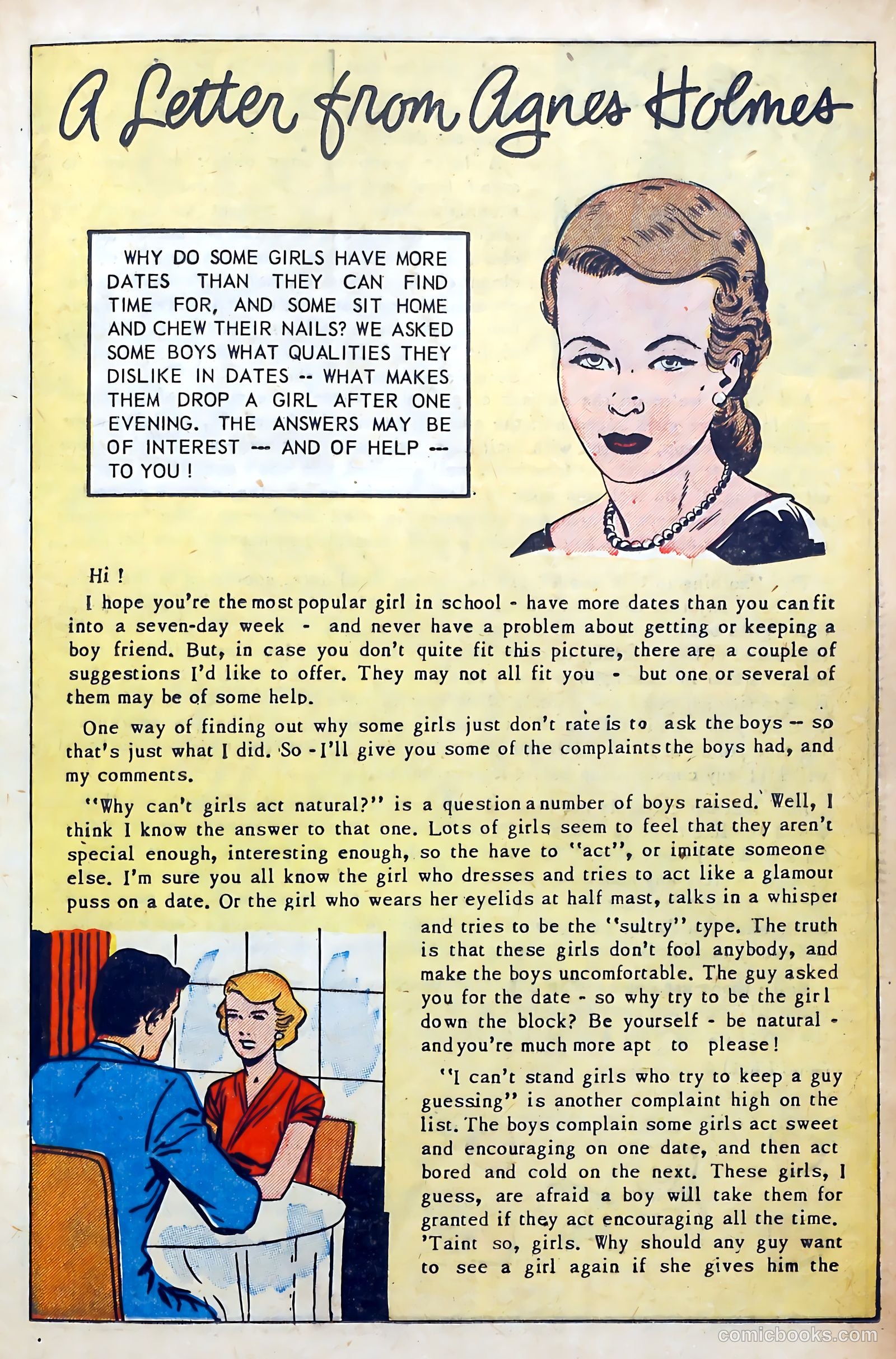 Boy Loves Girl #43 (1954) — page 17 of 37