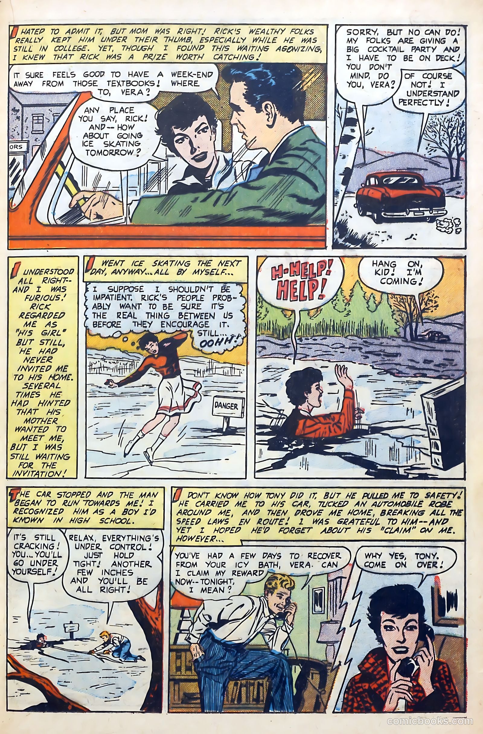 Boy Loves Girl #43 (1954) — page 21 of 37