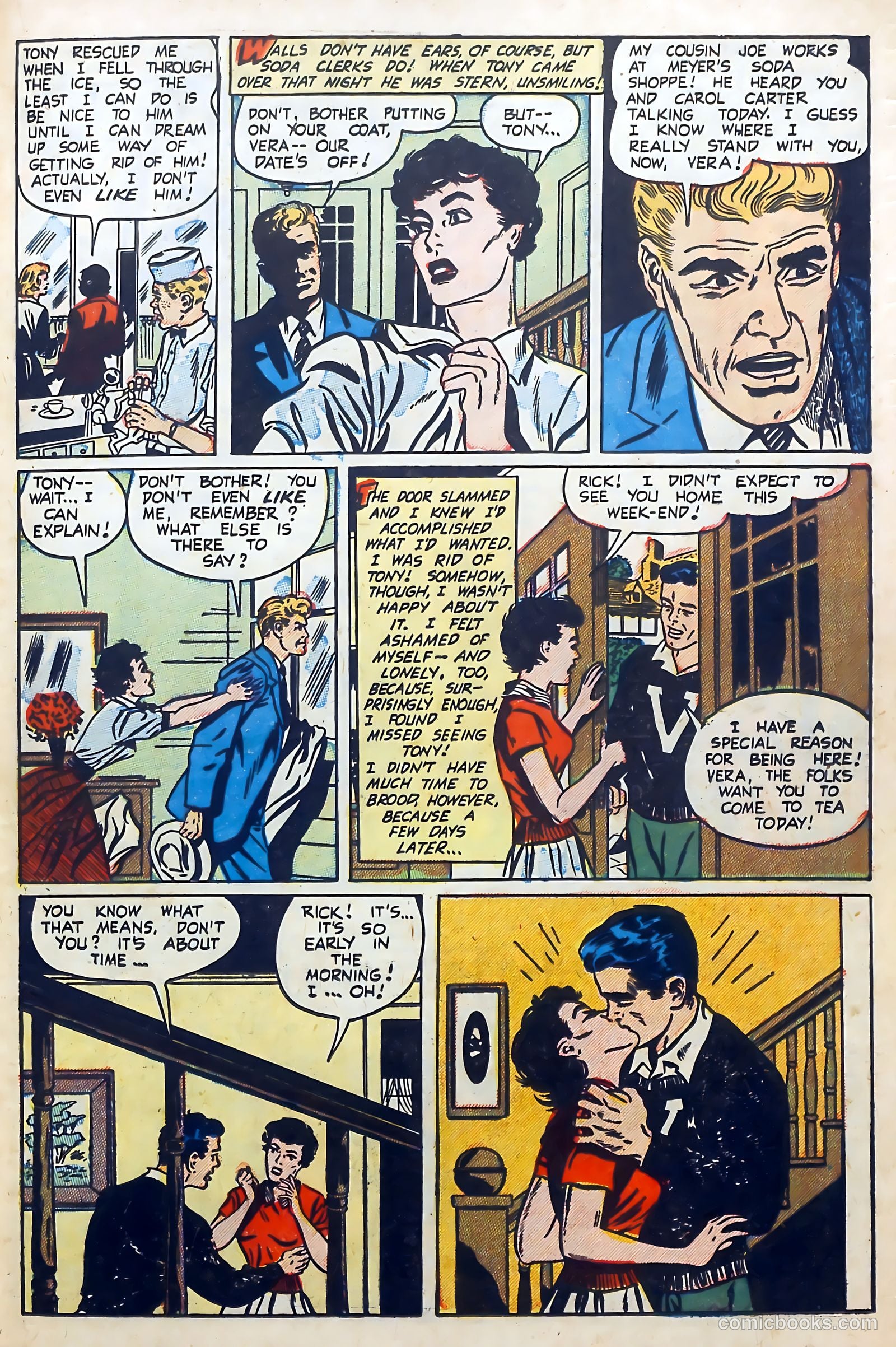Boy Loves Girl #43 (1954) — page 23 of 37
