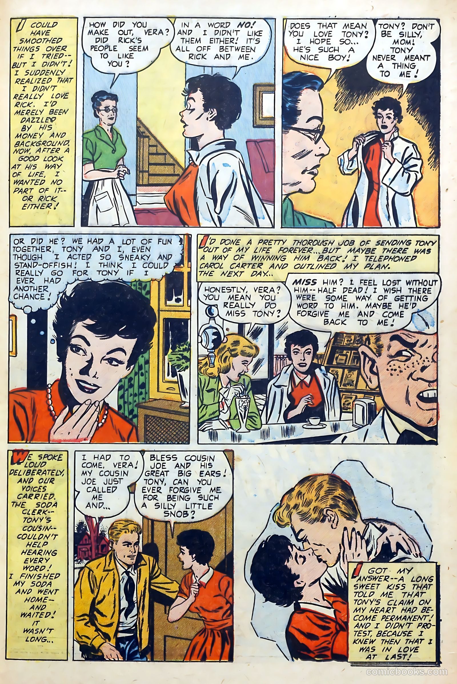 Boy Loves Girl #43 (1954) — page 25 of 37