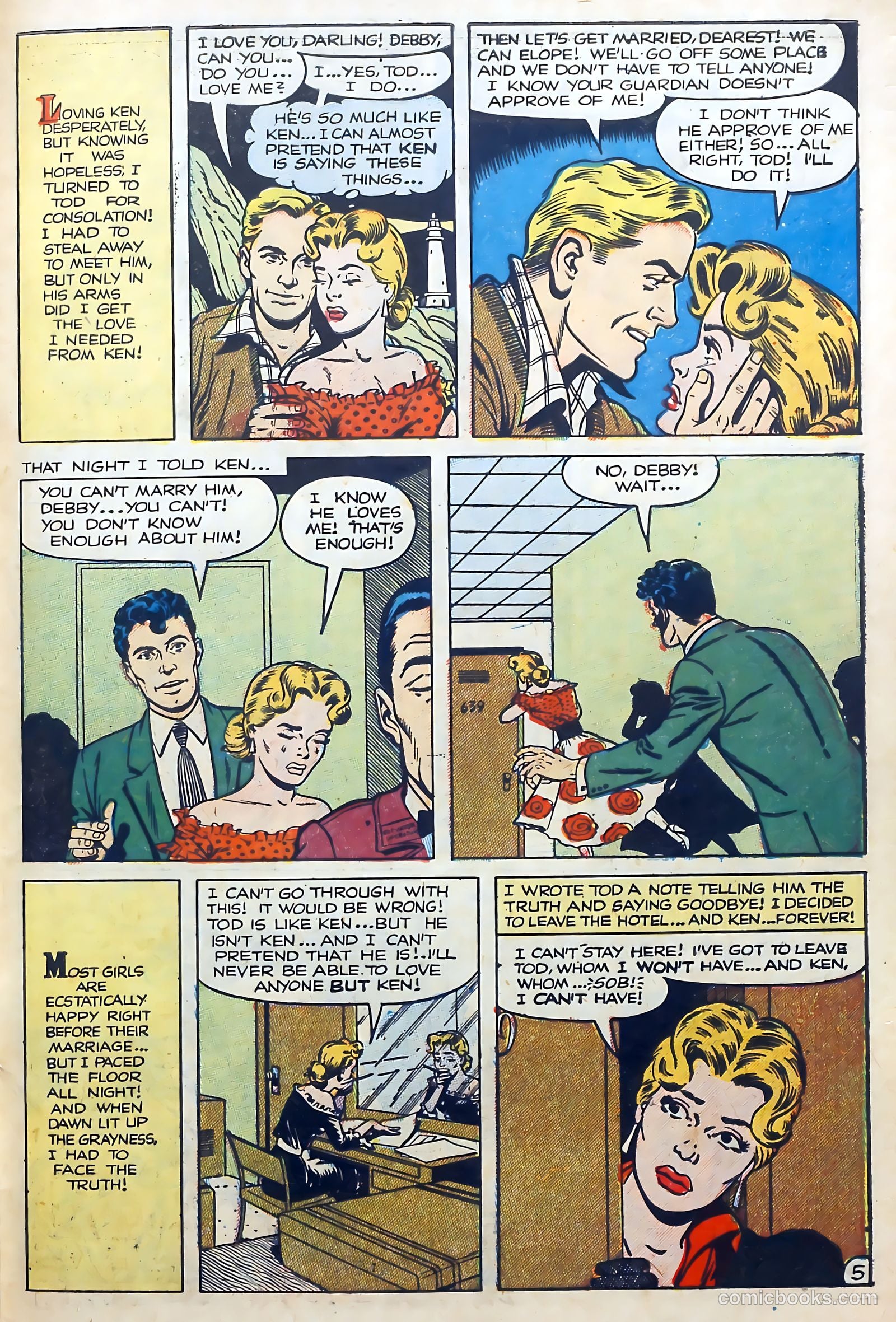 Boy Loves Girl #43 (1954) — page 31 of 37