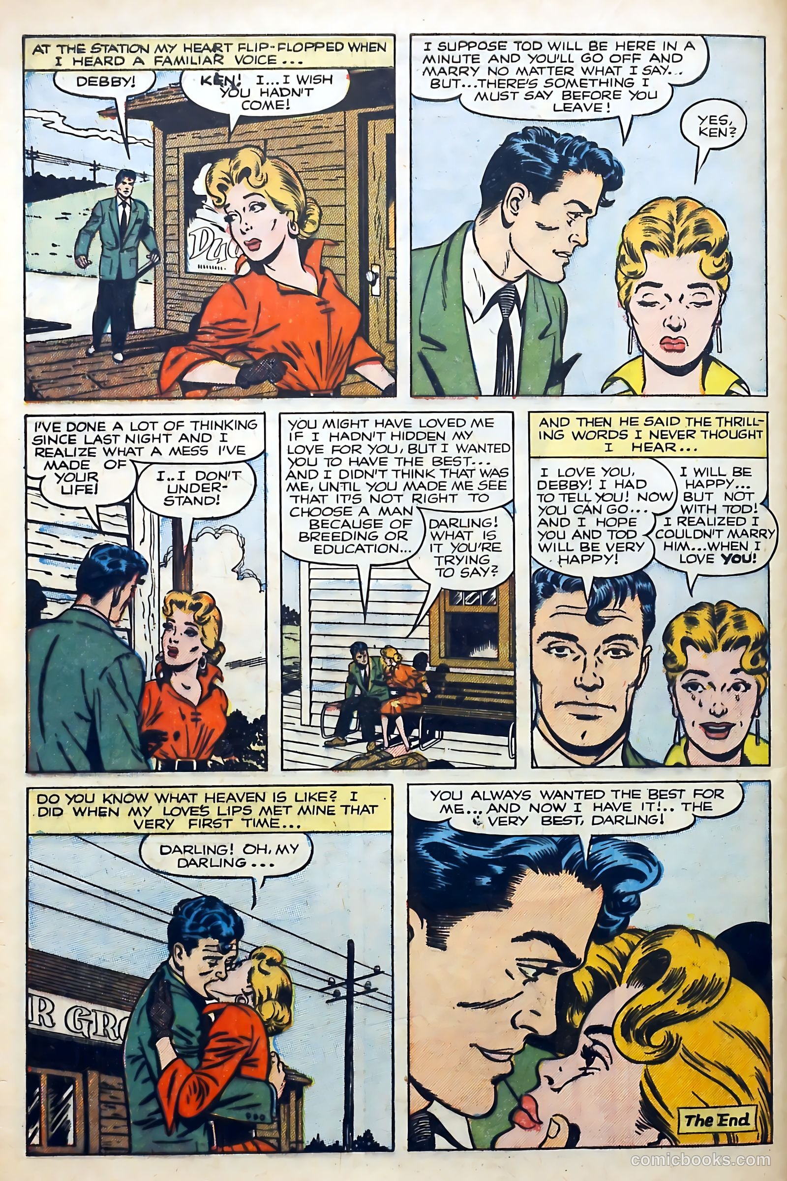 Boy Loves Girl #43 (1954) — page 32 of 37