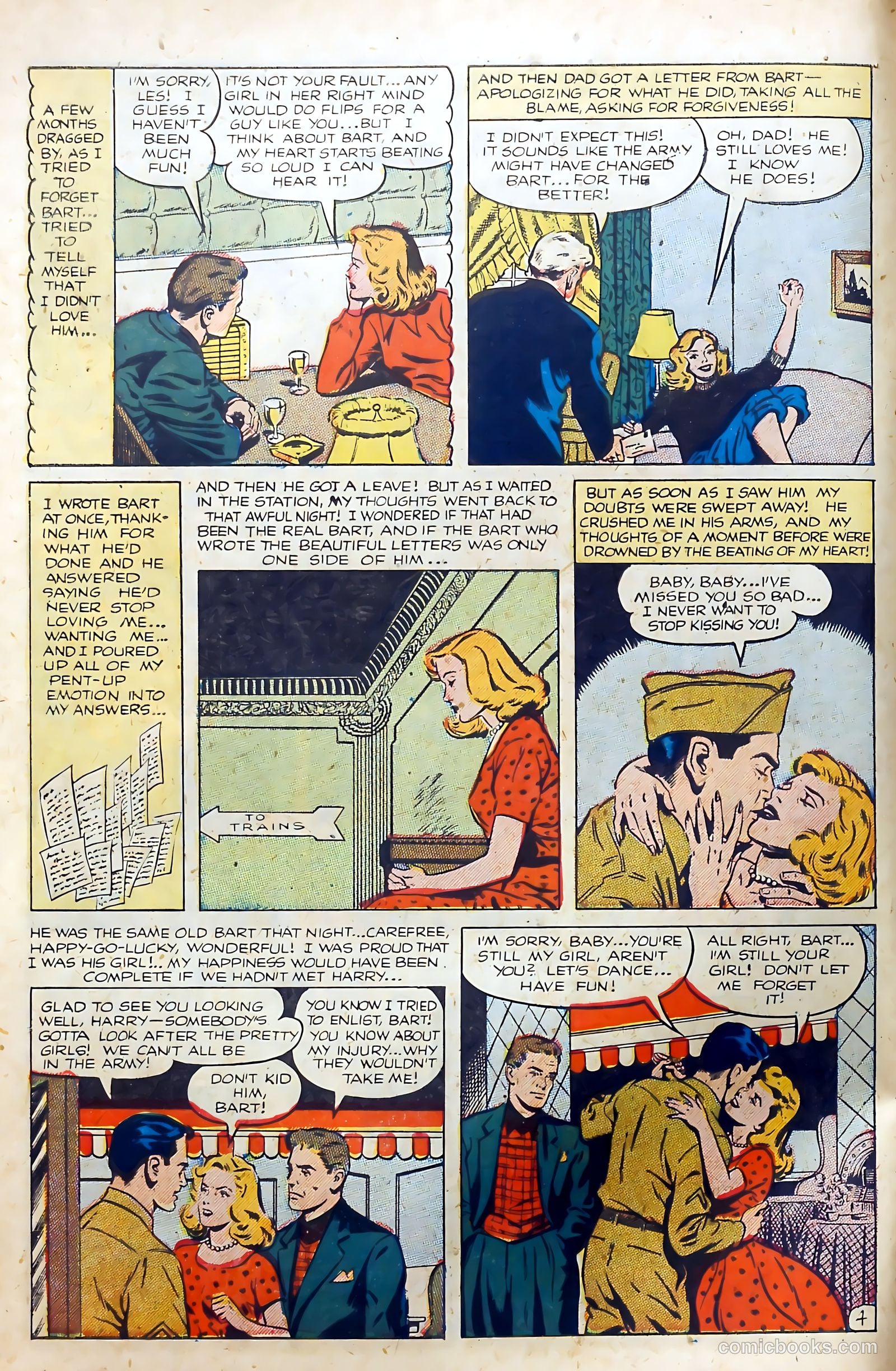 Boy Loves Girl #44 (1954) — page 6 of 37