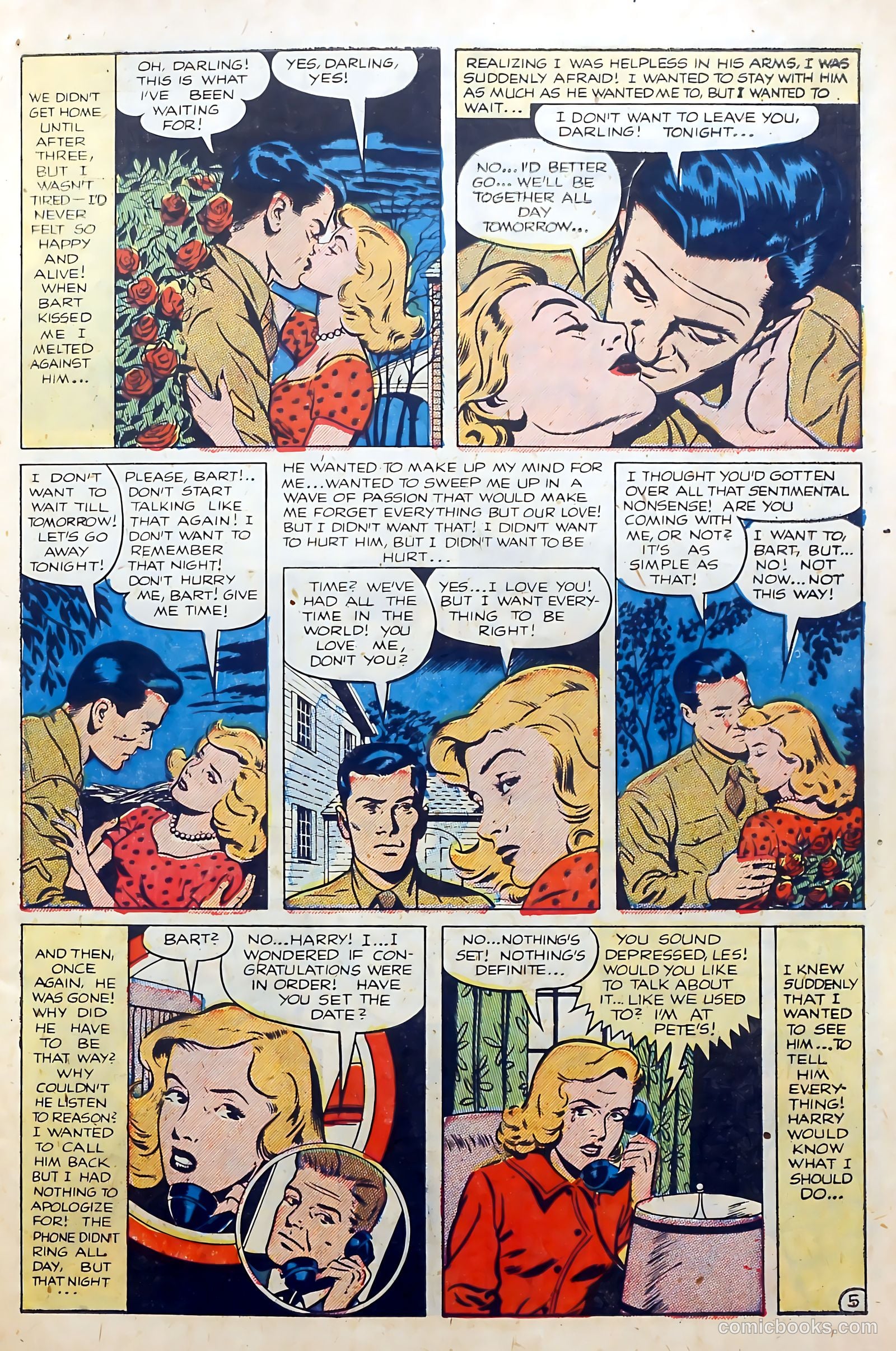 Boy Loves Girl #44 (1954) — page 7 of 37