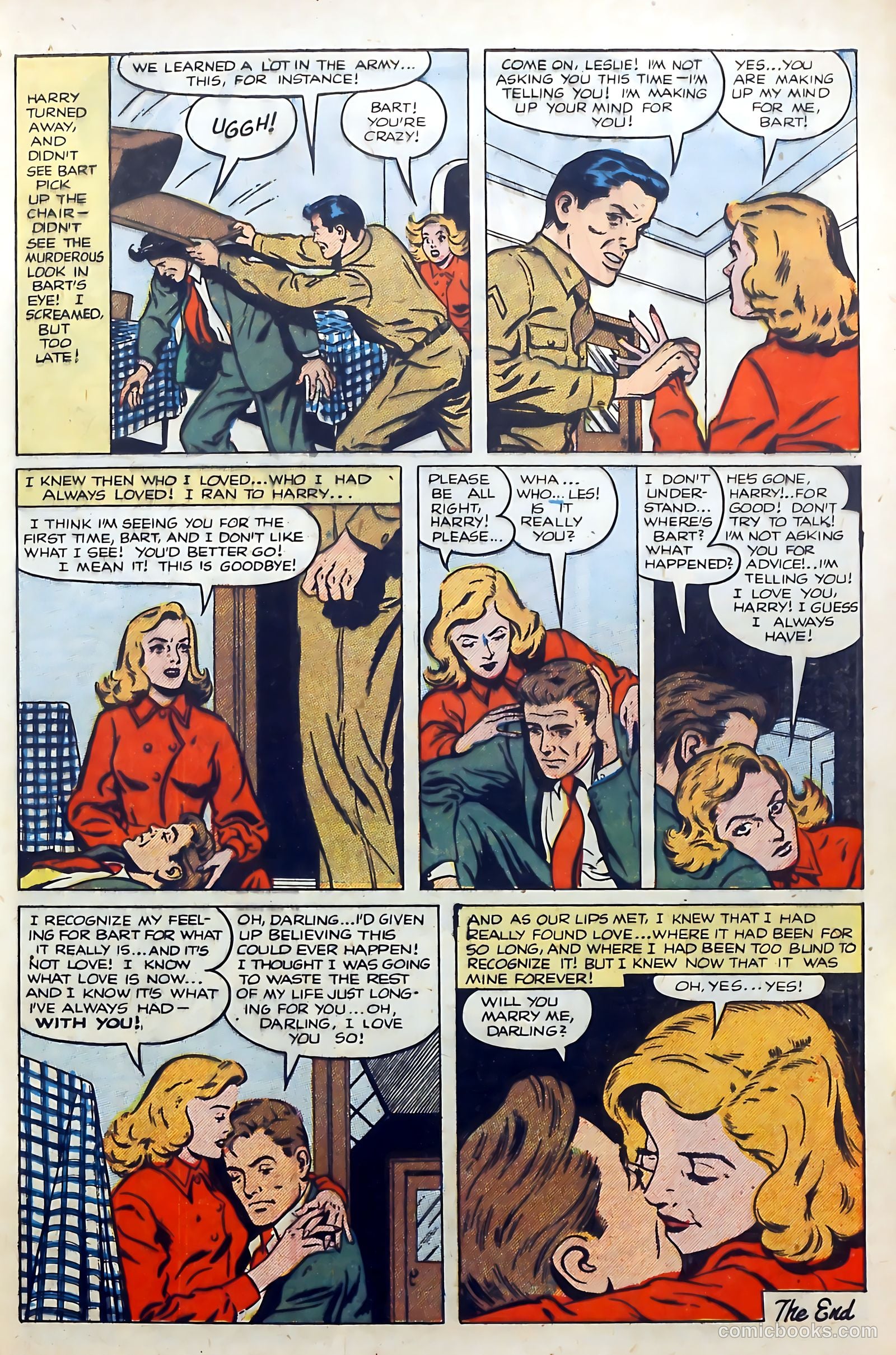 Boy Loves Girl #44 (1954) — page 9 of 37