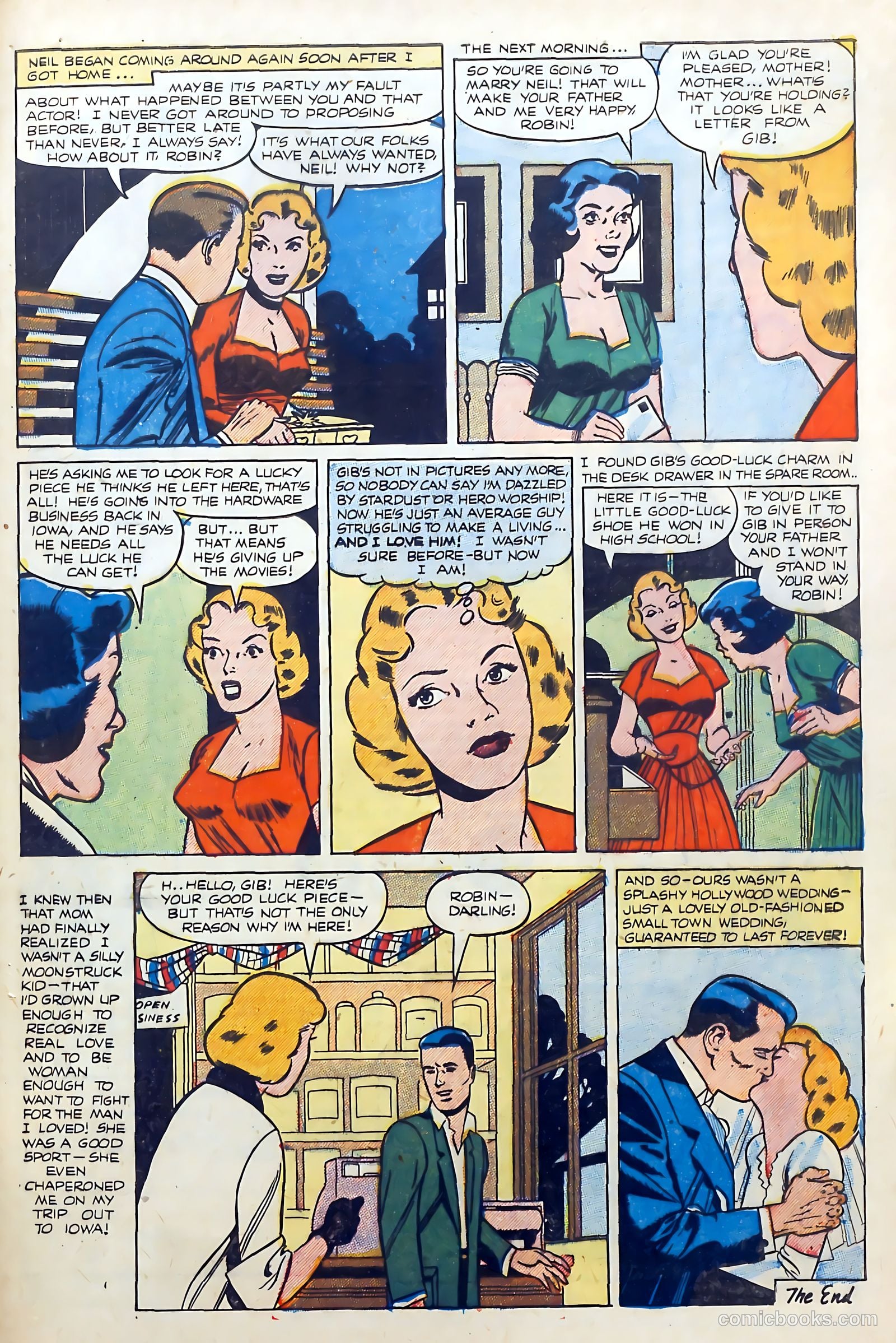 Boy Loves Girl #44 (1954) — page 33 of 37