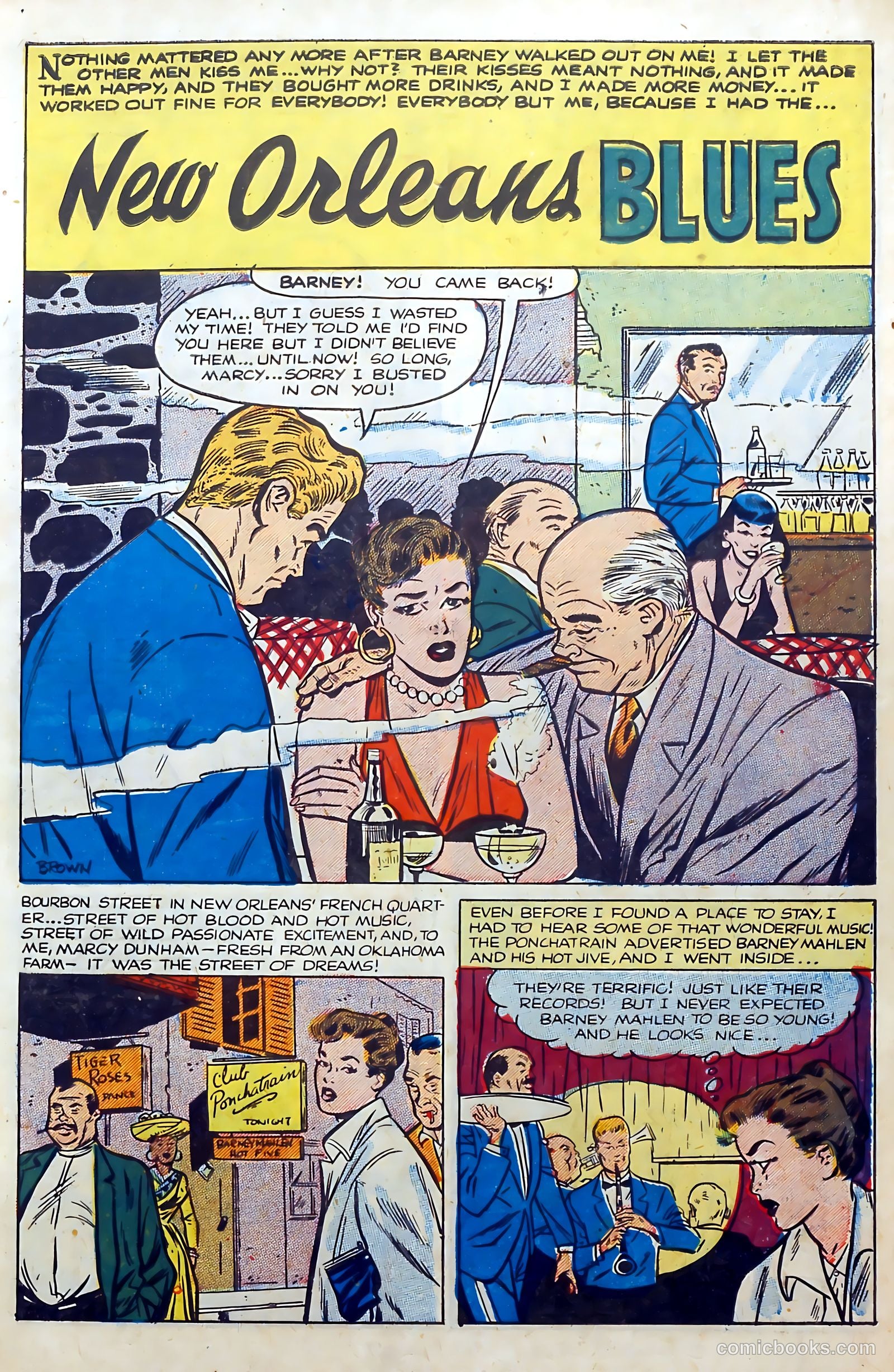 Boy Loves Girl #45 (1954) — page 3 of 37