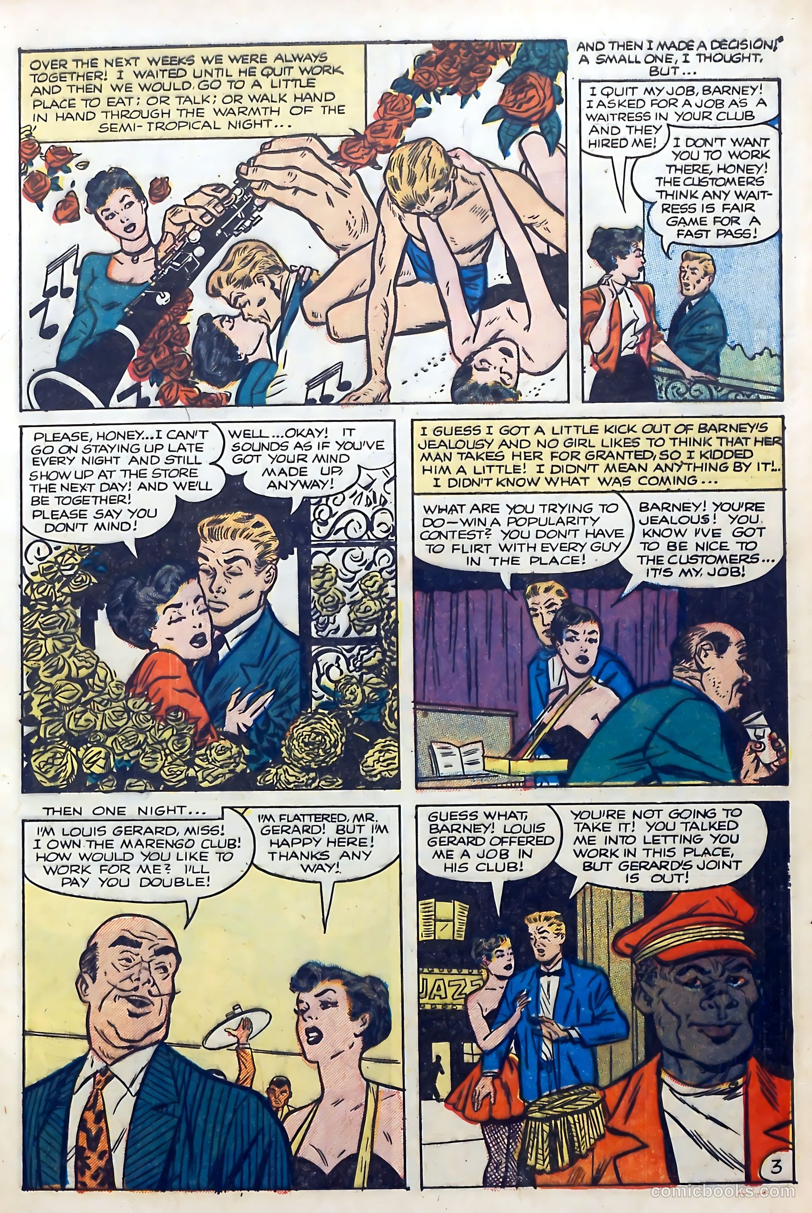 Boy Loves Girl #45 (1954) — page 5 of 37