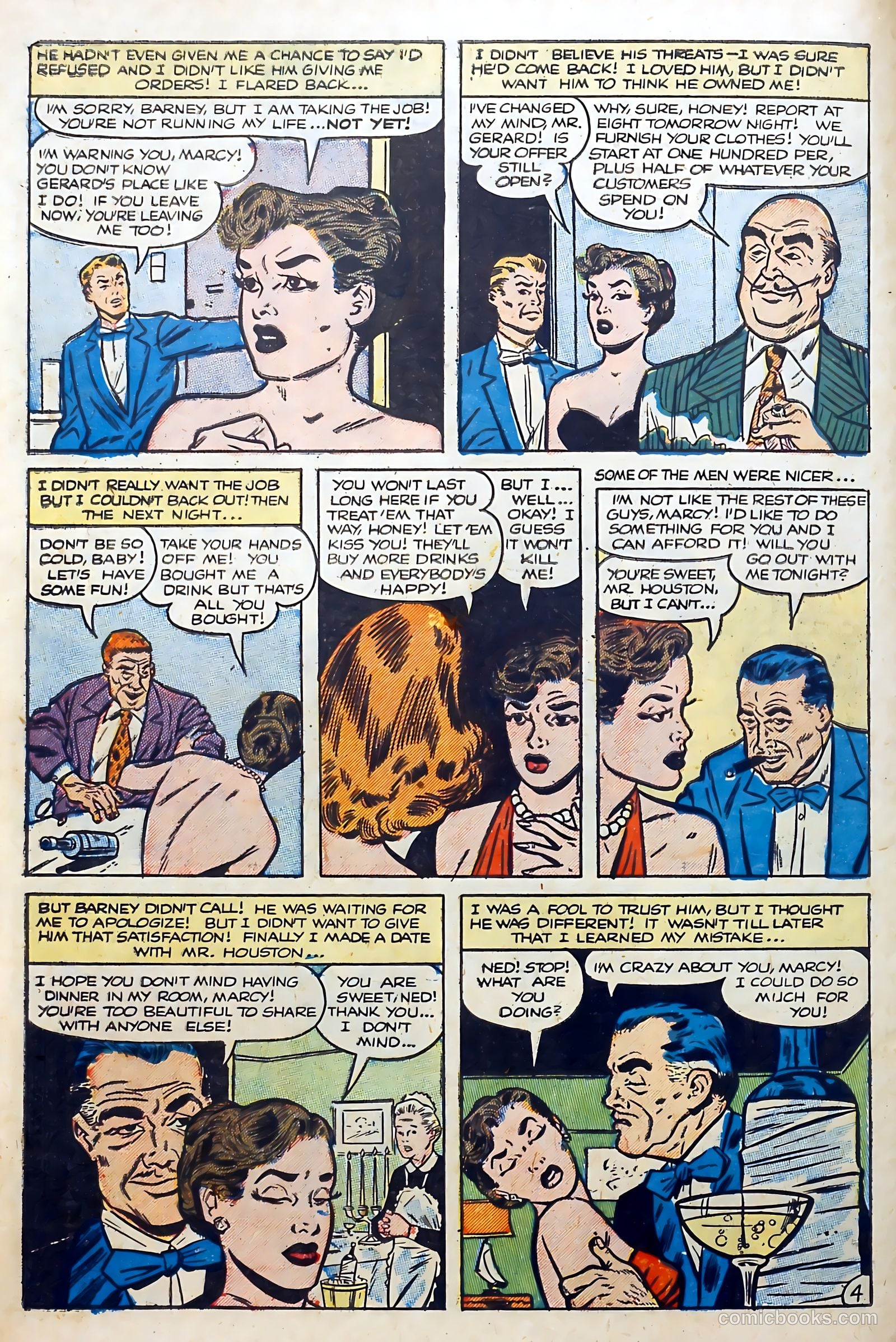 Boy Loves Girl #45 (1954) — page 6 of 37