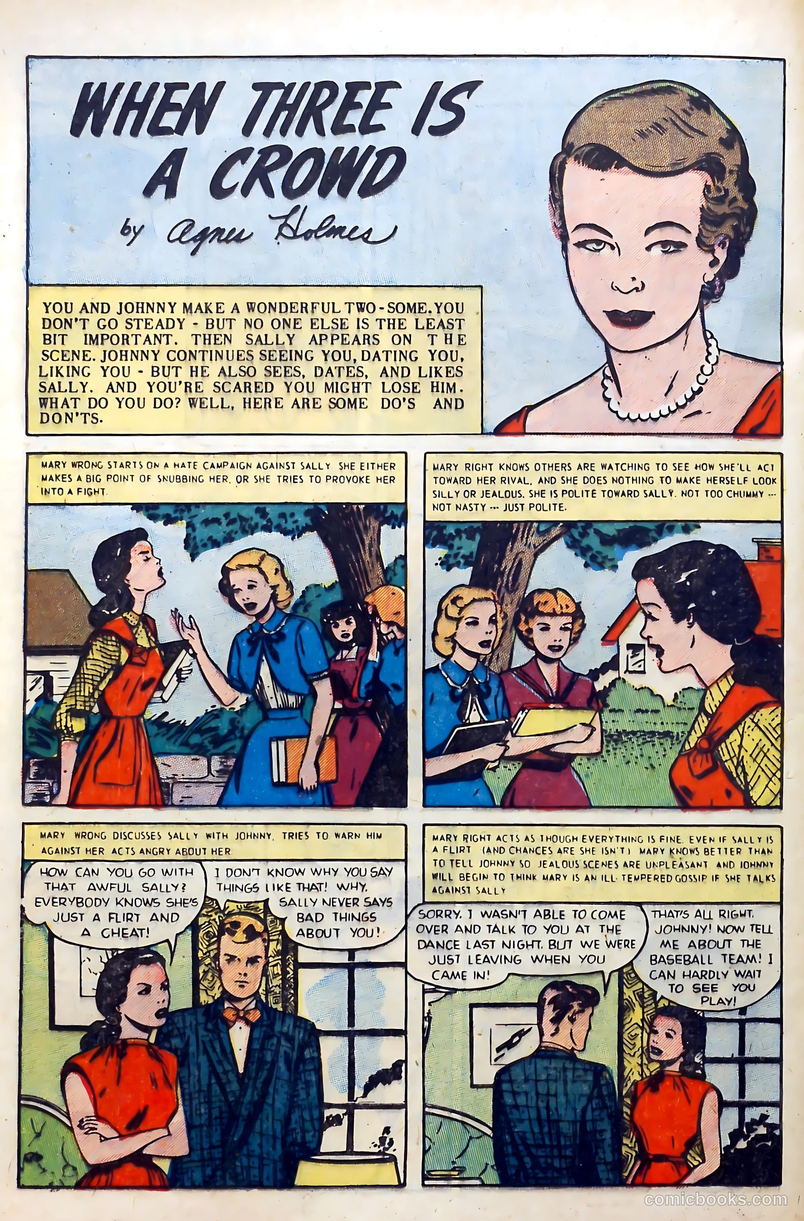 Boy Loves Girl #45 (1954) — page 24 of 37
