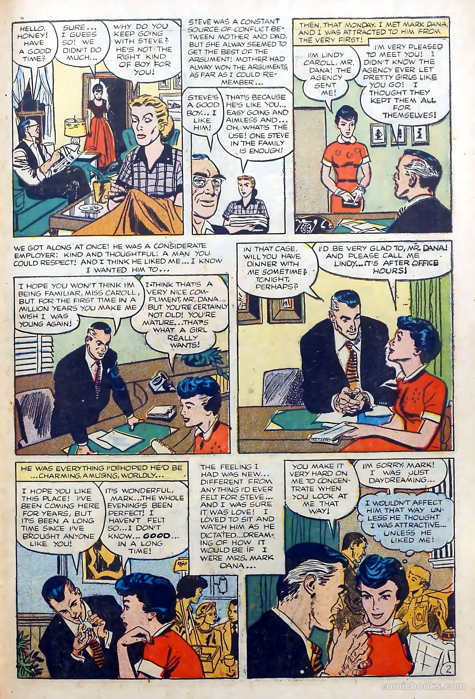 Boy Loves Girl #45 (1954) — page 27 of 37