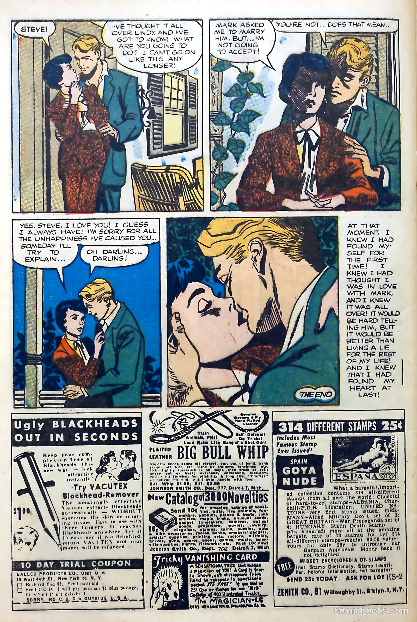 Boy Loves Girl #45 (1954) — page 32 of 37