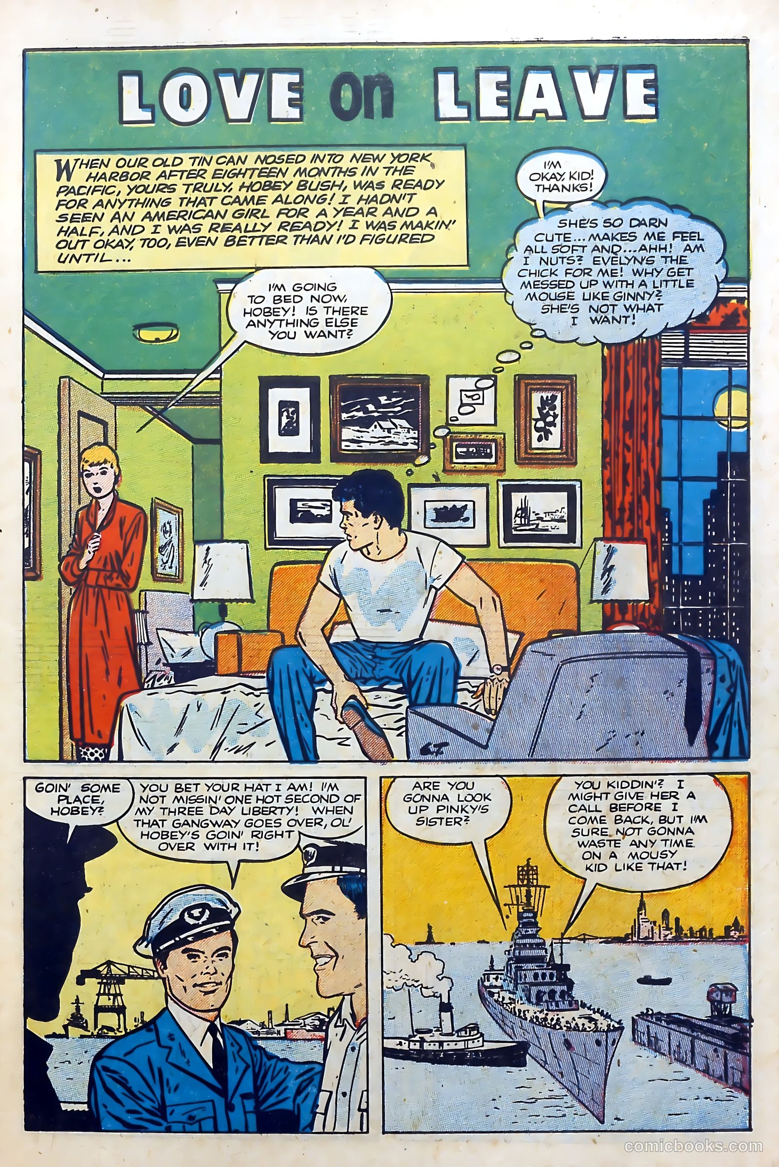 Boy Loves Girl #46 (1954) — page 3 of 37
