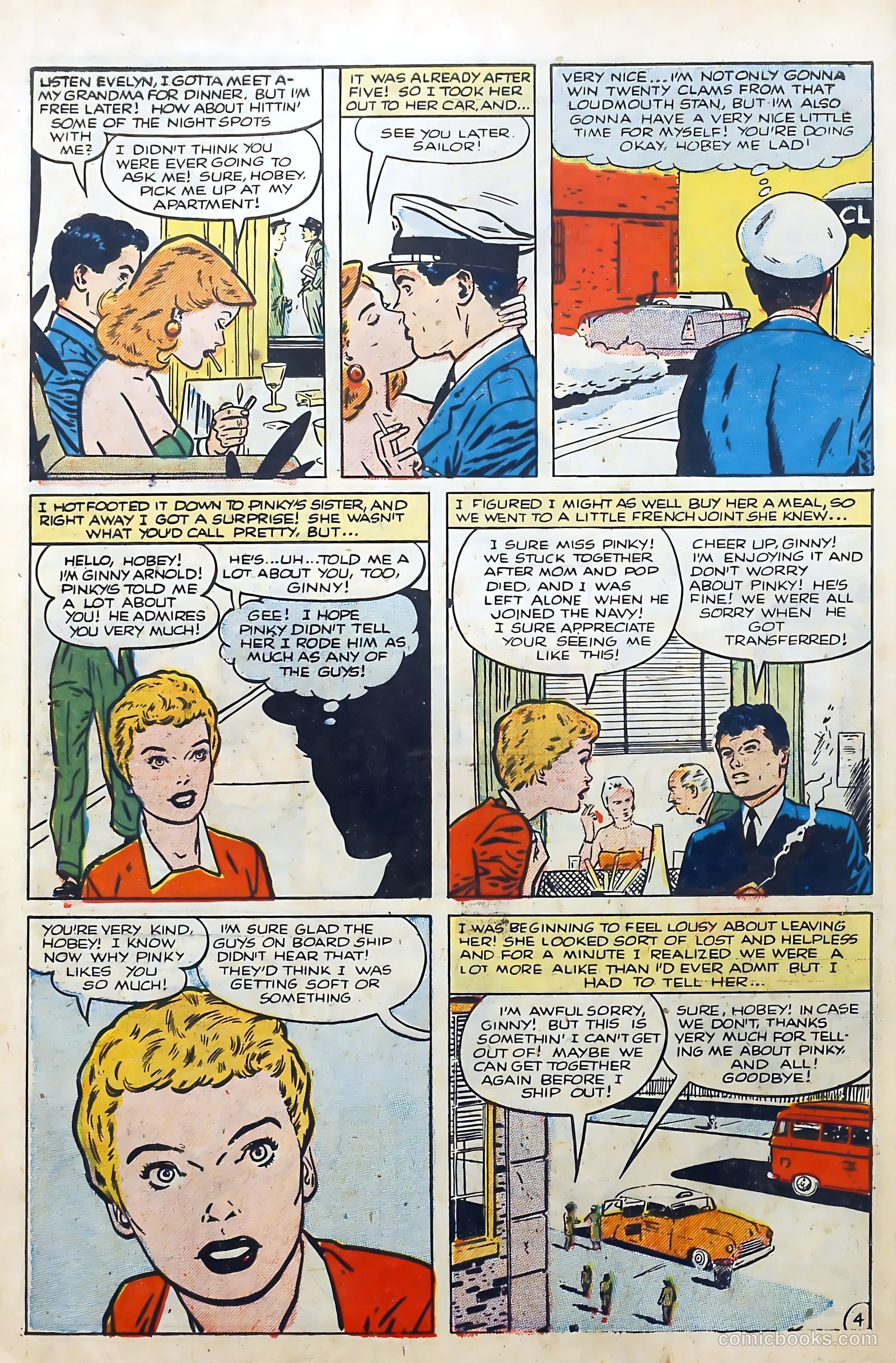 Boy Loves Girl #46 (1954) — page 6 of 37