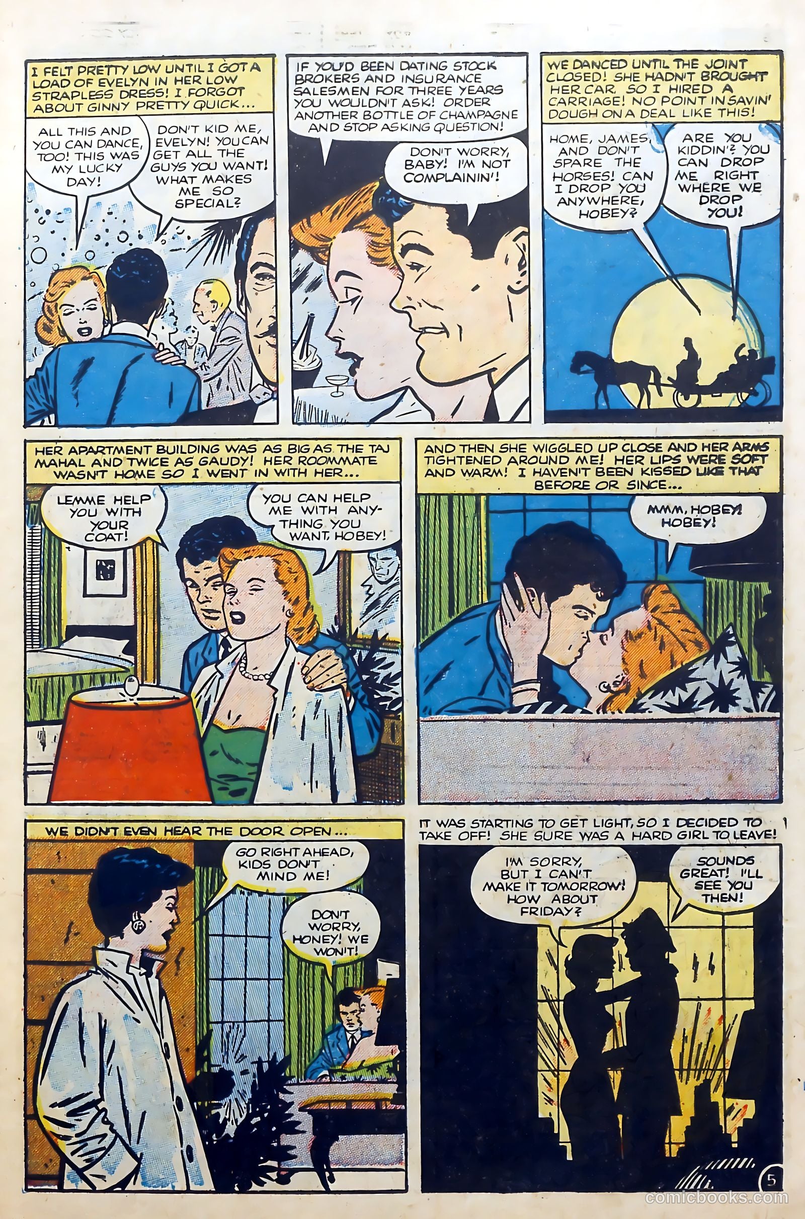 Boy Loves Girl #46 (1954) — page 7 of 37